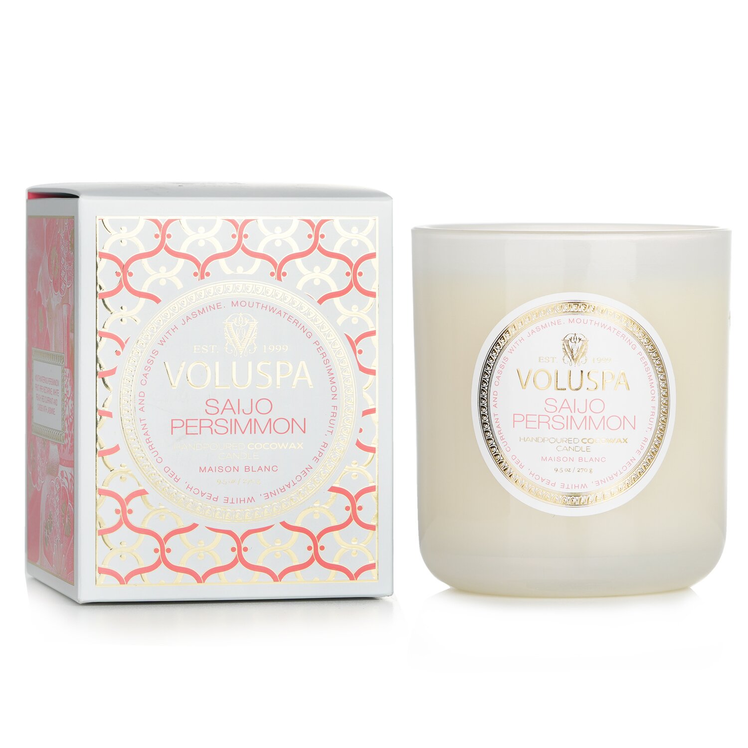 Voluspa 經典芳香蠟燭 - Saijo Persimmon 270g/9.5oz
