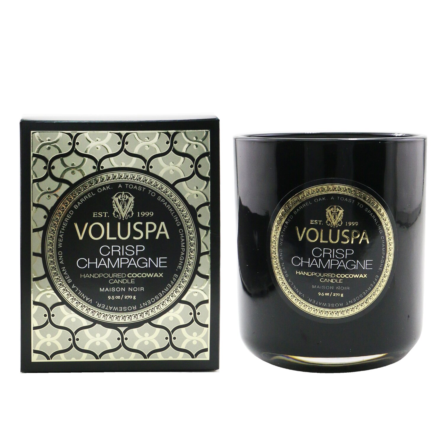Voluspa Classic Candle - Crisp Champagne 270g/9.5oz