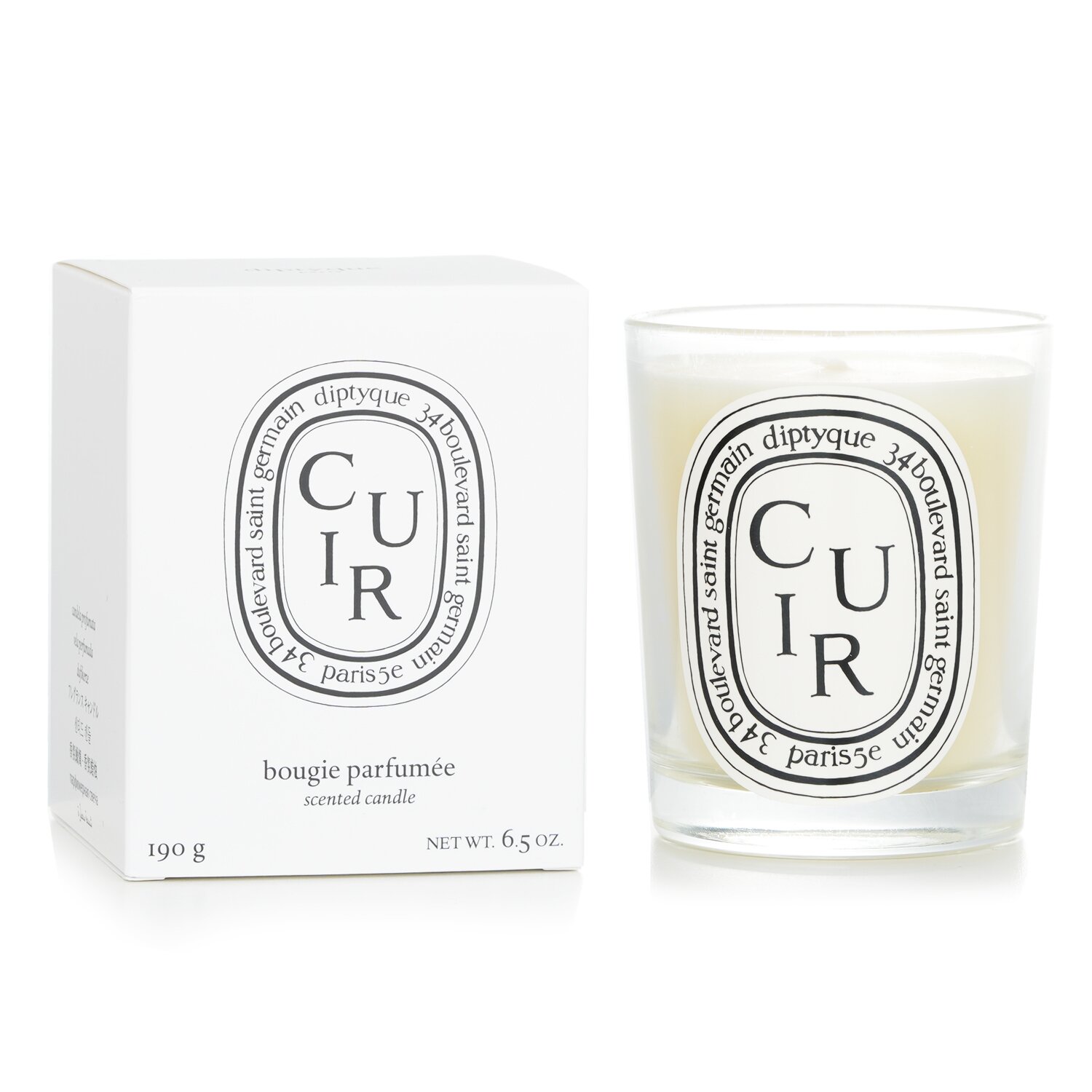 Diptyque Scented Candle - Cuir (Leather) 190g/6.5oz