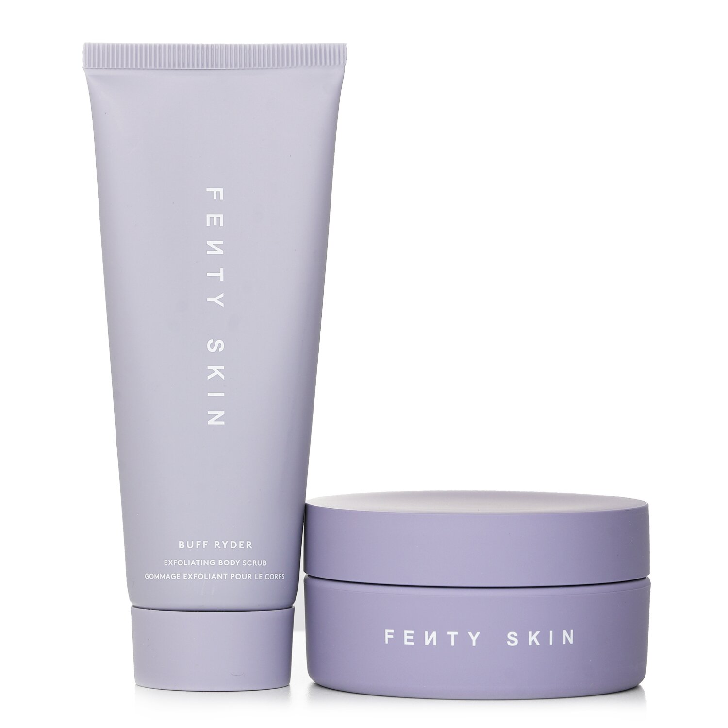 Fenty Beauty by Rihanna FENTY SKIN The Body Duo Set: Buff Ryder Exfoliating Body Scrub 57g + Butta Drop Whipped Oil Body Cream 75ml 2pcs
