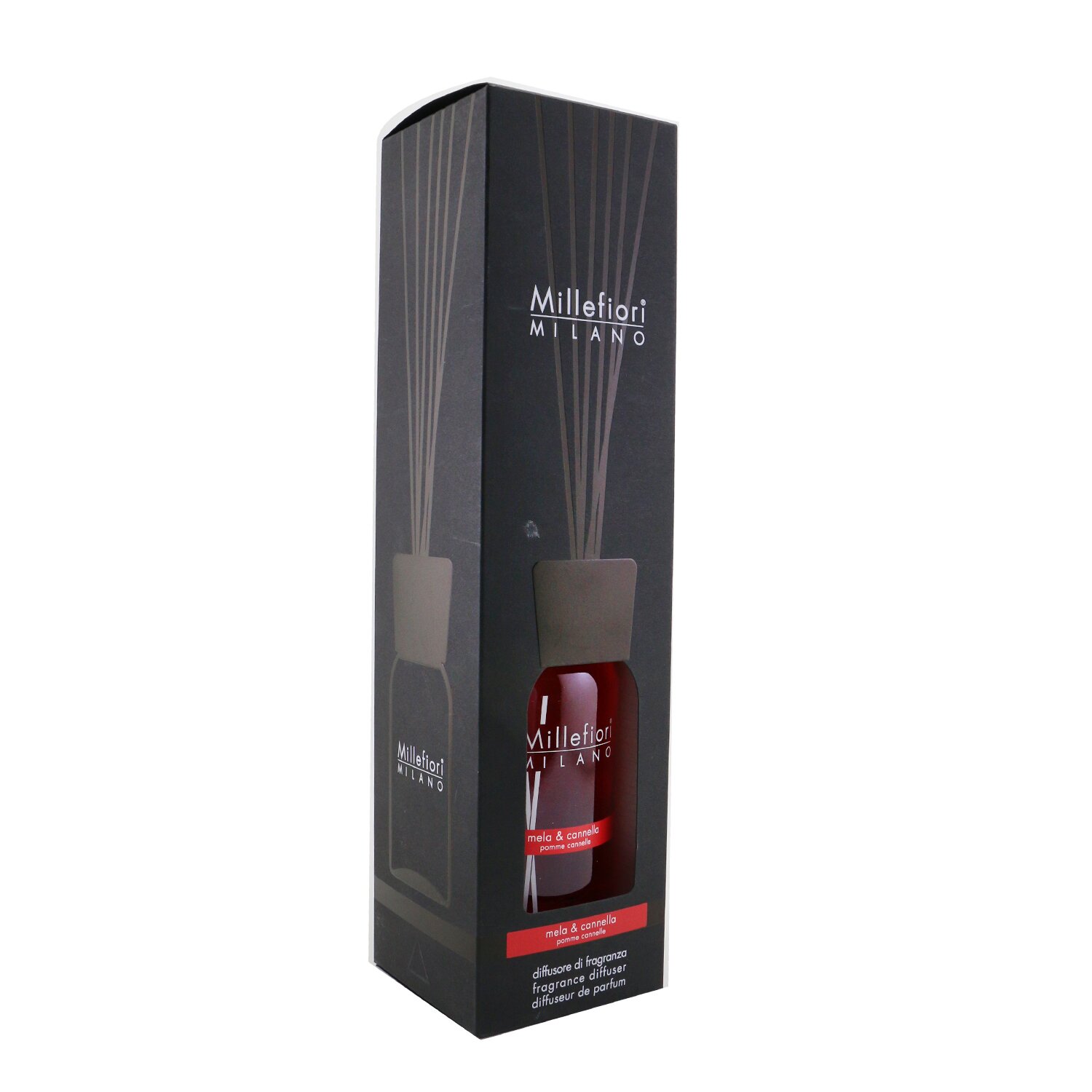 Millefiori Natural Fragrance Diffuser - Mela & Cannella 500ml/16.9oz