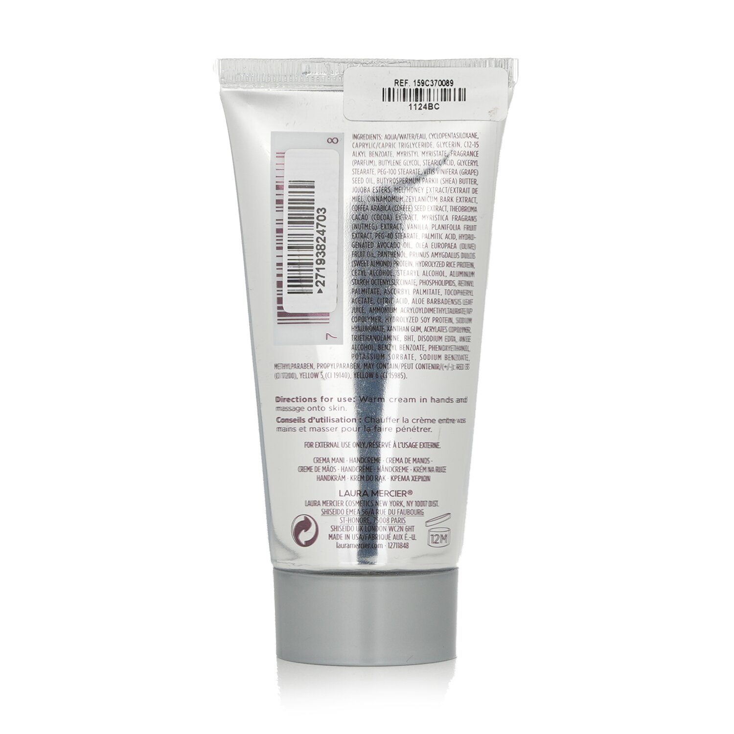 Laura Mercier Creme Brulee Hand Creme (Box Slightly Damaged) 56.7g/2oz