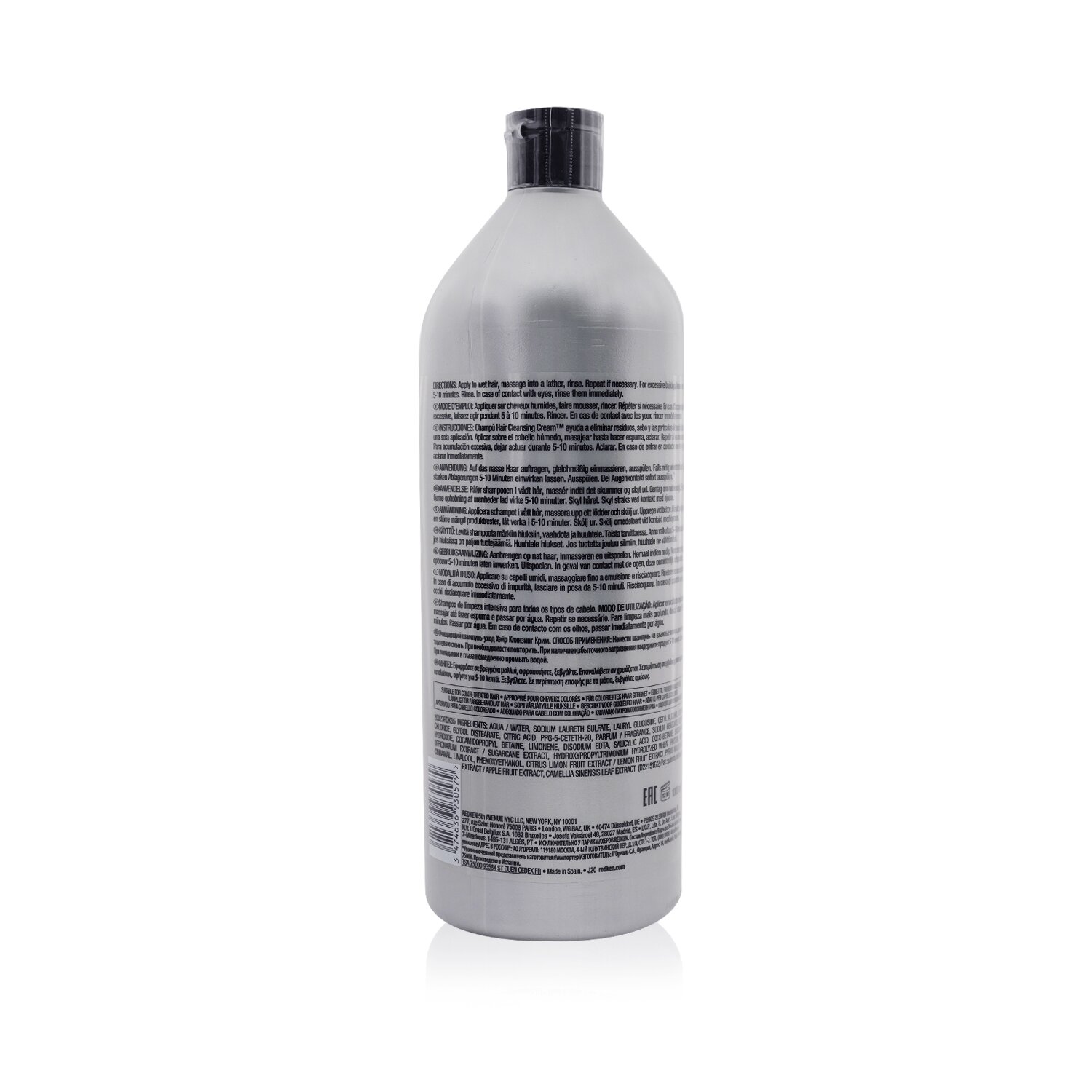 Redken Hair Cleansing Cream Shampoo 1000ml/33.8oz