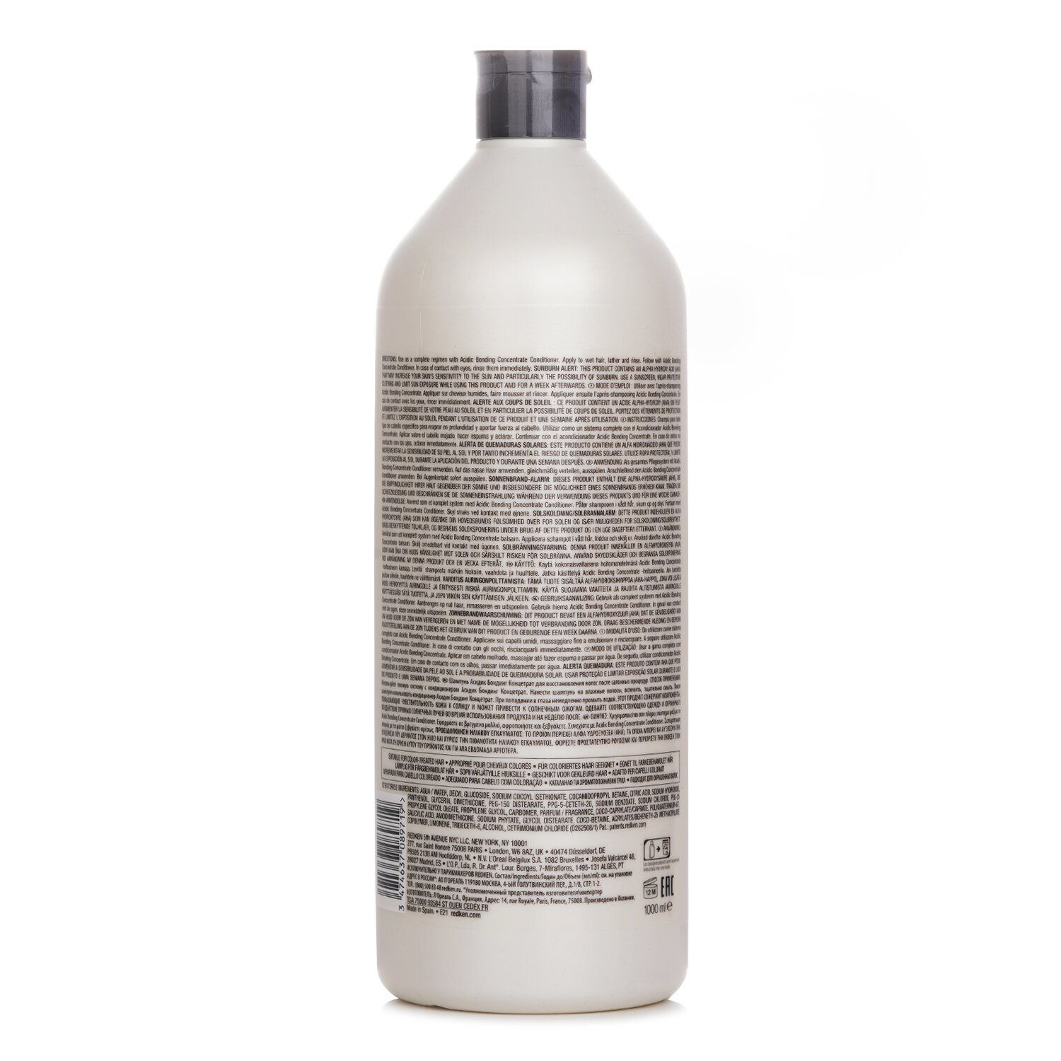 Redken Acidic Bonding Concentrate Shampoo (For Demanding, Processed Hair) (Salon Size) 1000ml/33.8oz