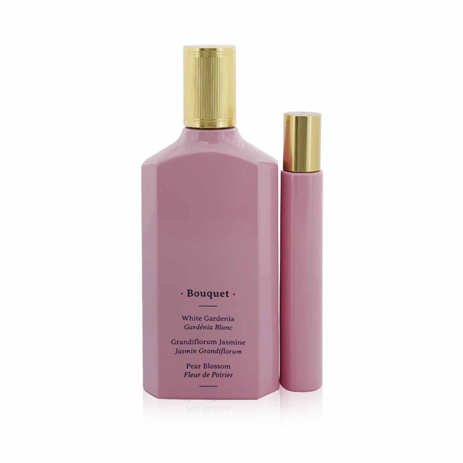 Gucci Flora By Gucci Coffret: Eau De Parfum Spray 100ml/3.3oz + Rollerball 7.4ml/0.25oz 2pcs