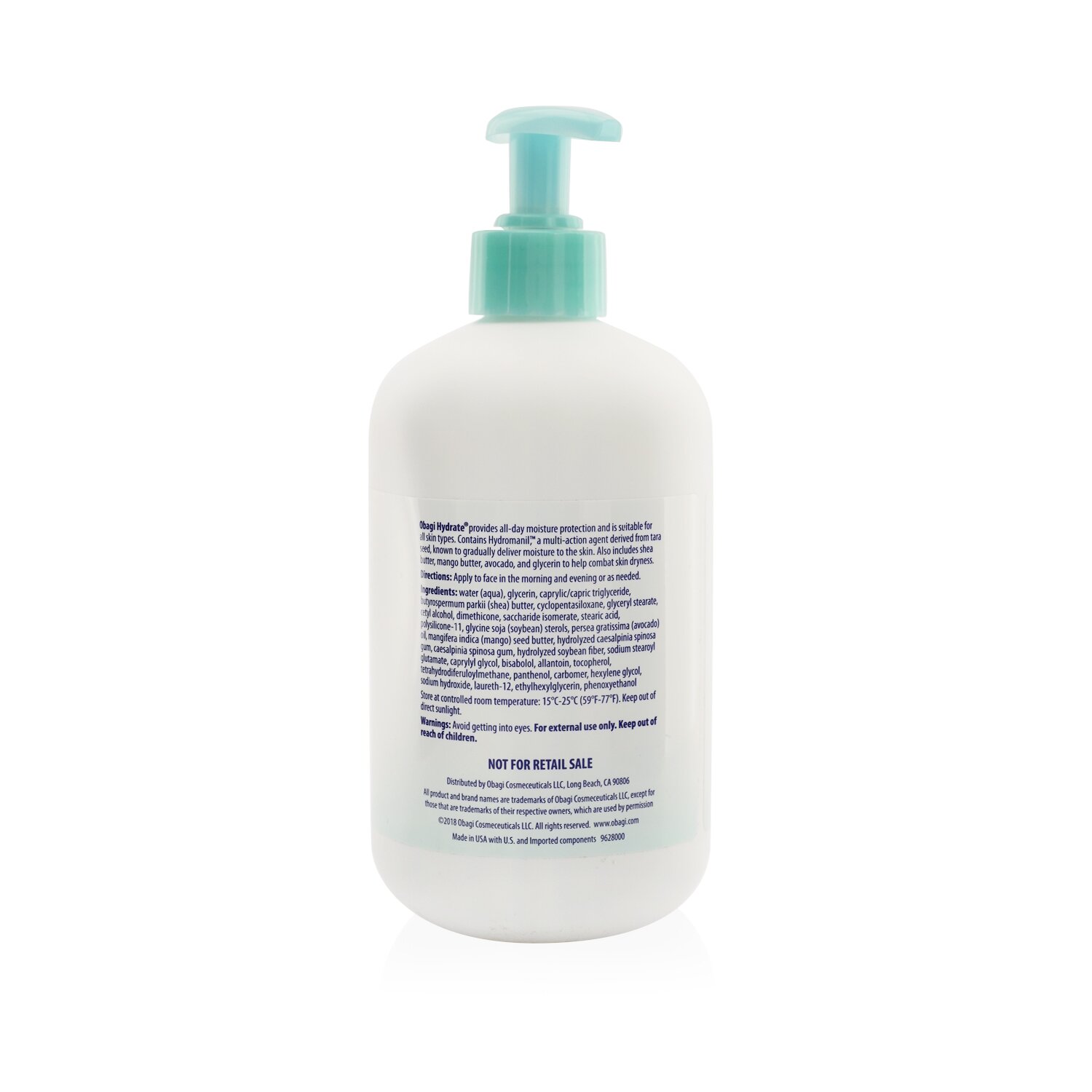 Obagi Hydrate Facial Moisturizer (Salon Size) 479g/16.69oz