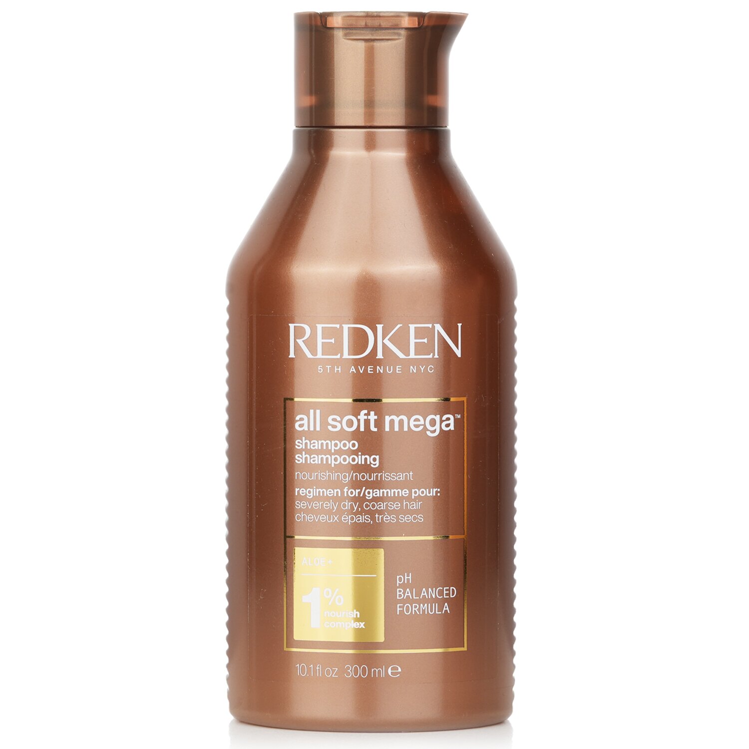 Redken All Soft Mega Shampoo (For Severely Dry/ Coarse Hair) 300ml/10.1oz