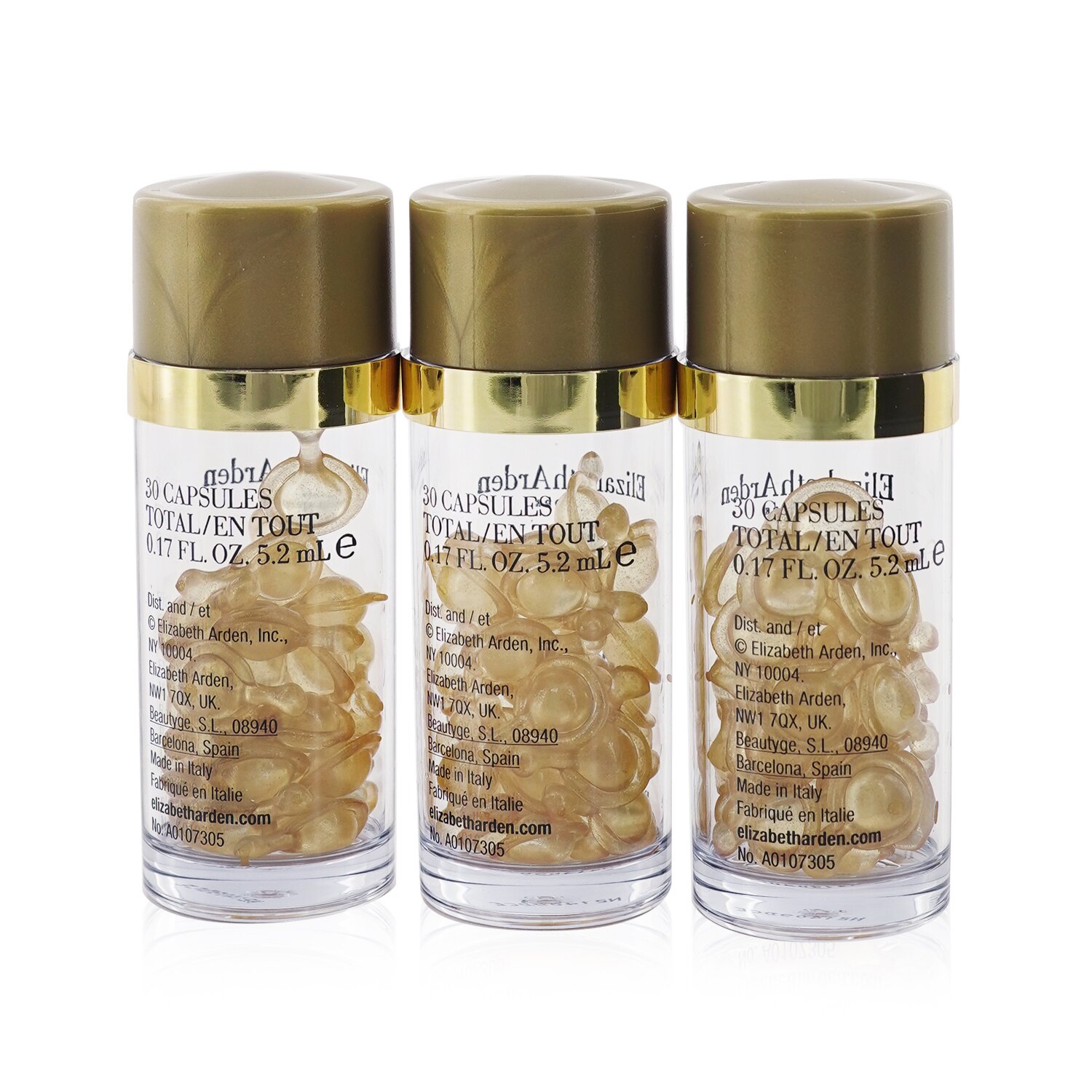 Elizabeth Arden Advanced Ceramide Capsules Daily Youth Restoring Eye Serum (Limited Edition) 3x30Caps