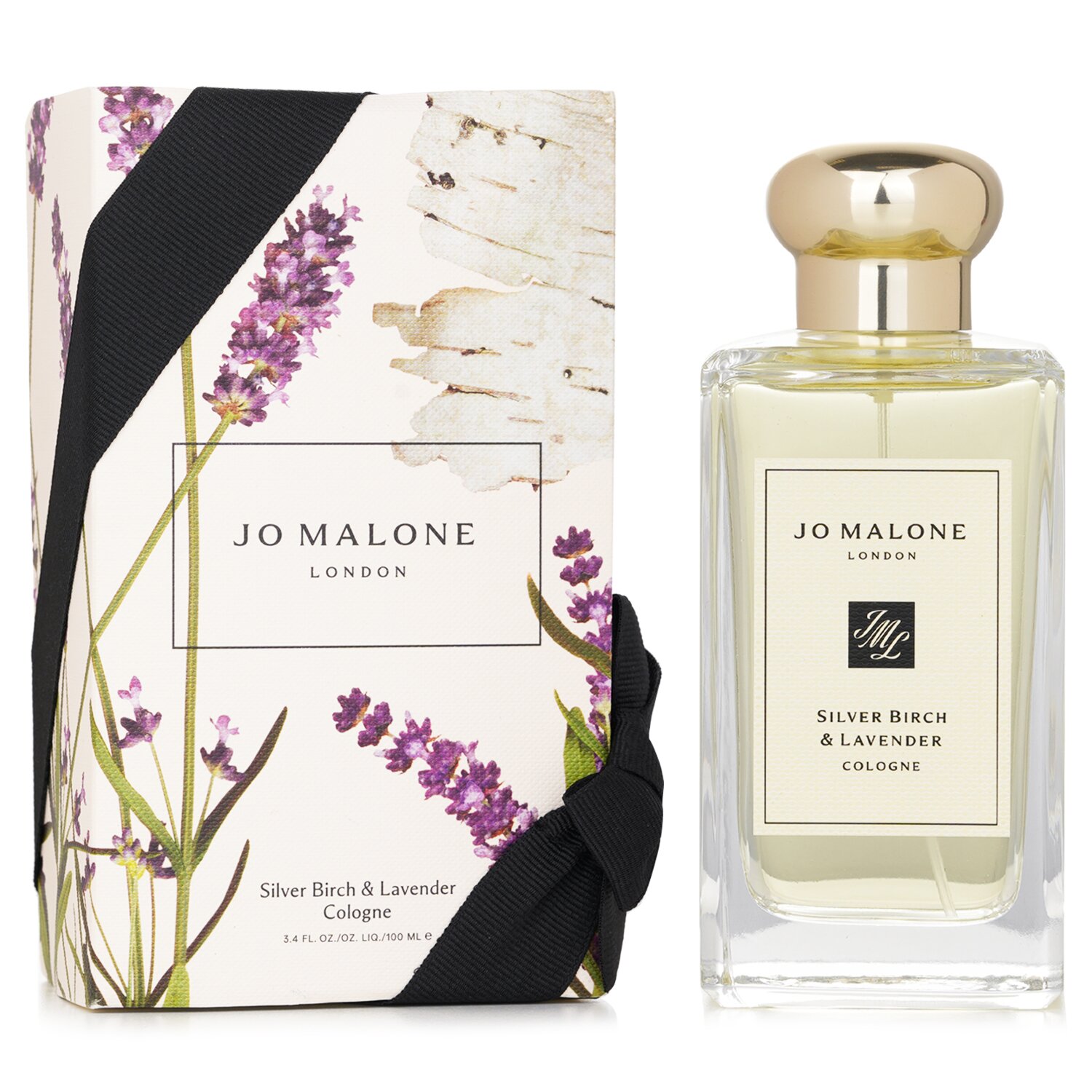Jo Malone Silver Birch & Lavender Cologne Spray (Gift Box) 100ml/3.4oz