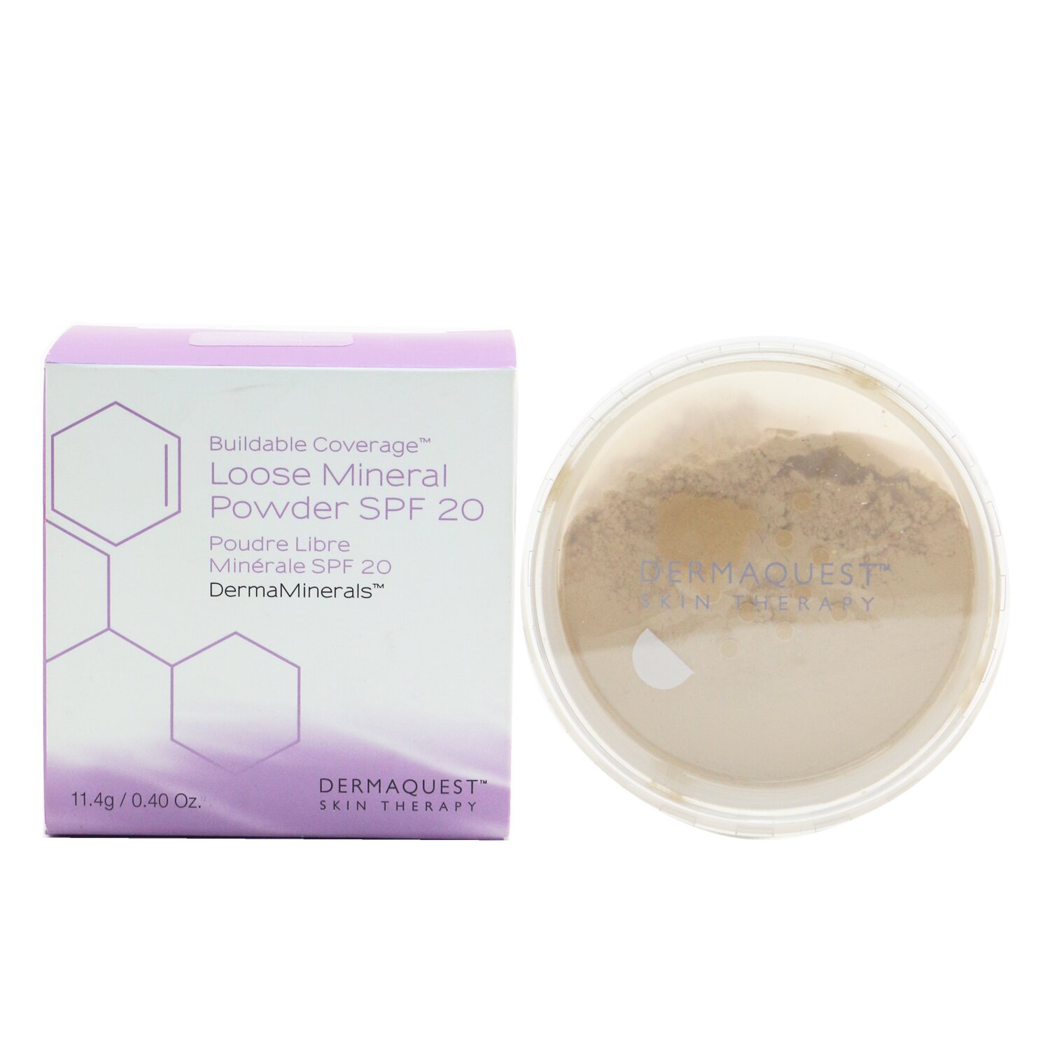 DermaQuest DermaMinerals Buildable Coverage Loose Mineral Powder SPF 20 11.4g/0.4oz