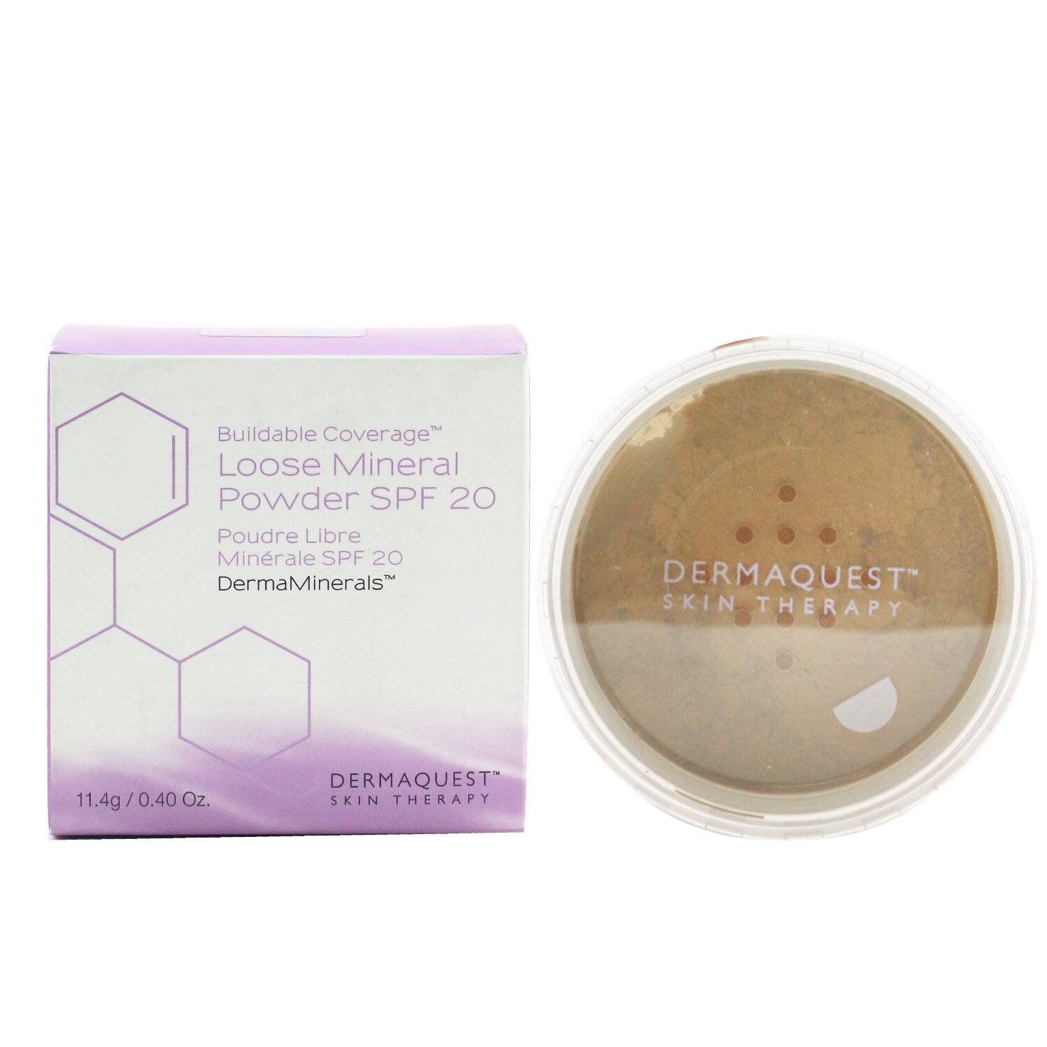 DermaQuest DermaMinerals Buildable Coverage Loose Mineral Powder SPF 20 11.4g/0.4oz