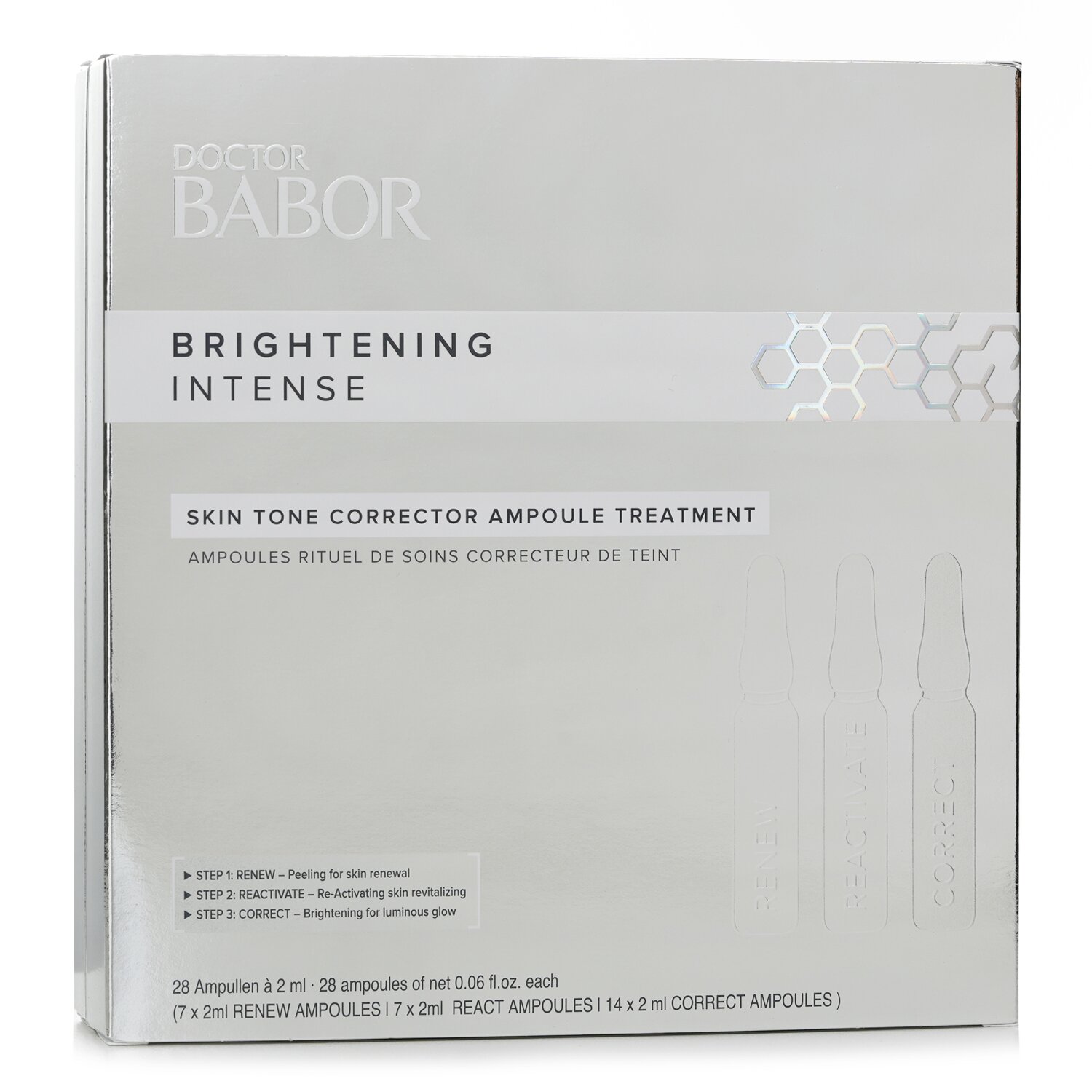 Babor 芭柏爾 Doctor Babor 亮白強效膚色校正安瓿護理 28x2ml/0.06oz
