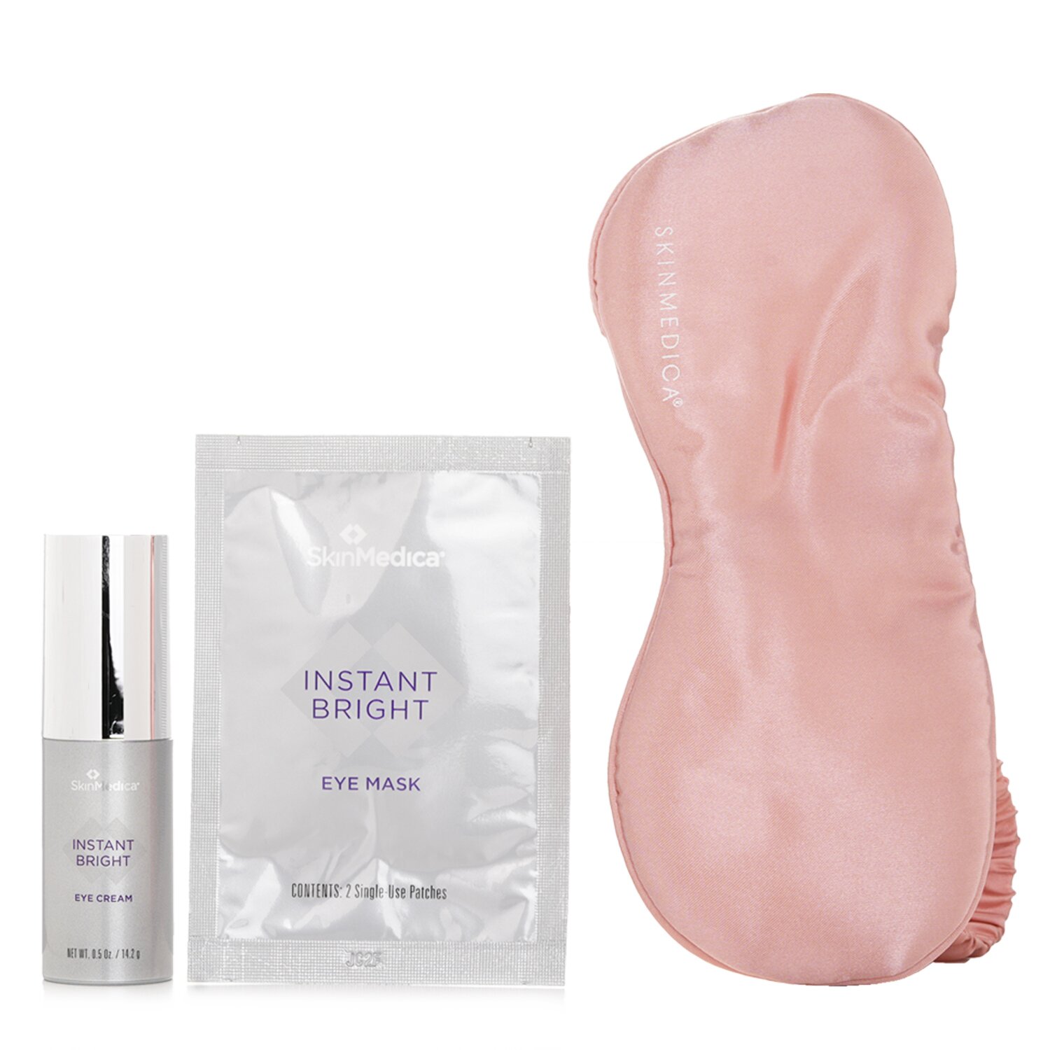 Skin Medica Instant Bright Eye Essentials Set: Instant Bright Eye Cream 14.2g + Instant Bright Eye Masks 6x2.34g + Sleep Mask 1pc 3pc