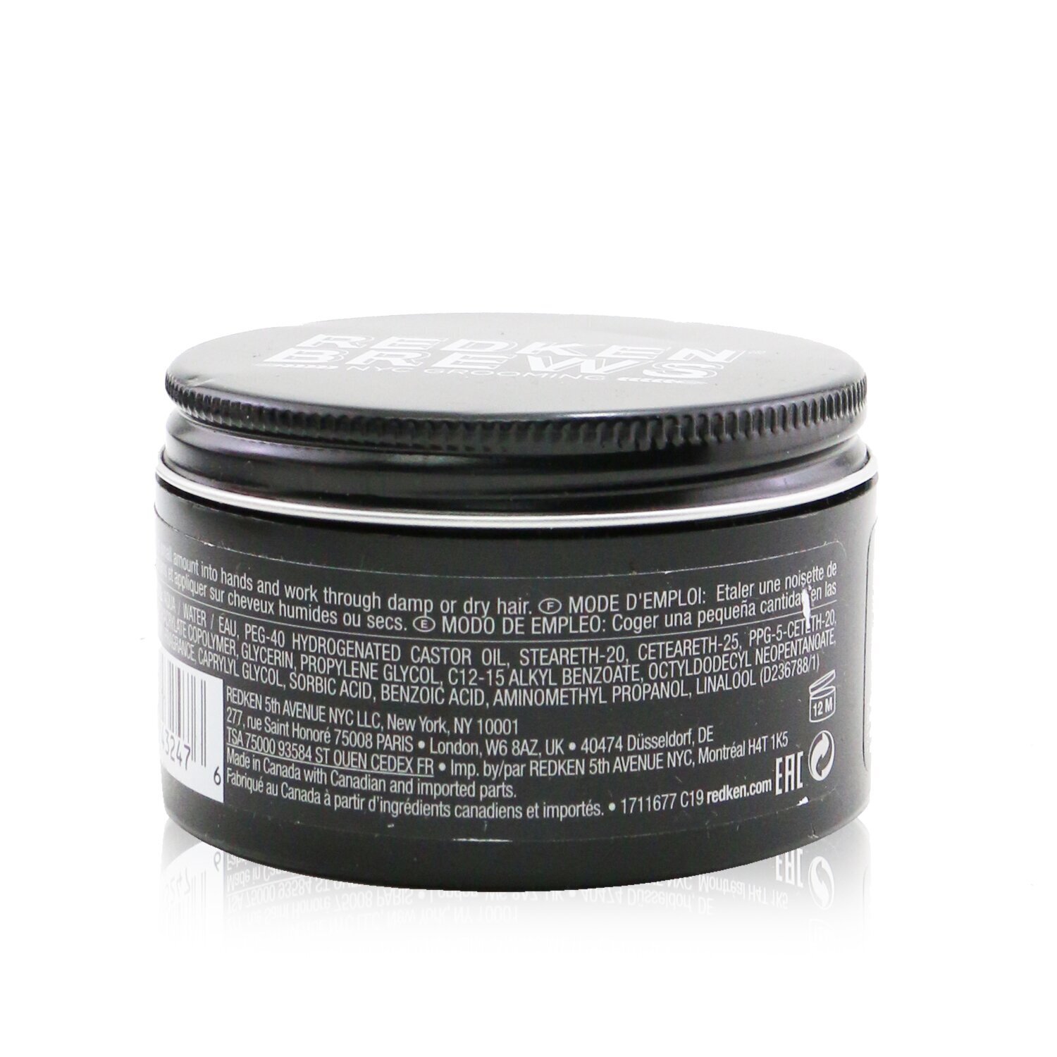 Redken Brews High Hold 造型膏(瓶蓋輕微凹陷) 100ml/3.4oz