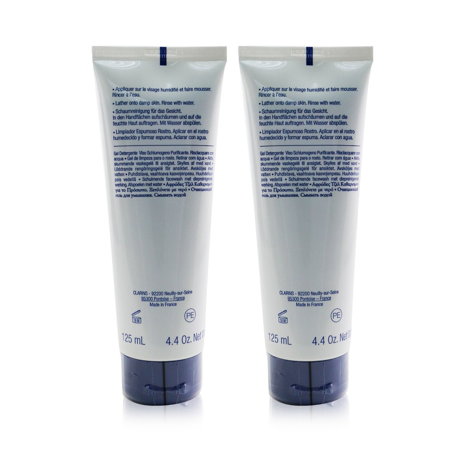 Clarins Men Active Face Wash Duo Pack 2x125ml/4.4oz