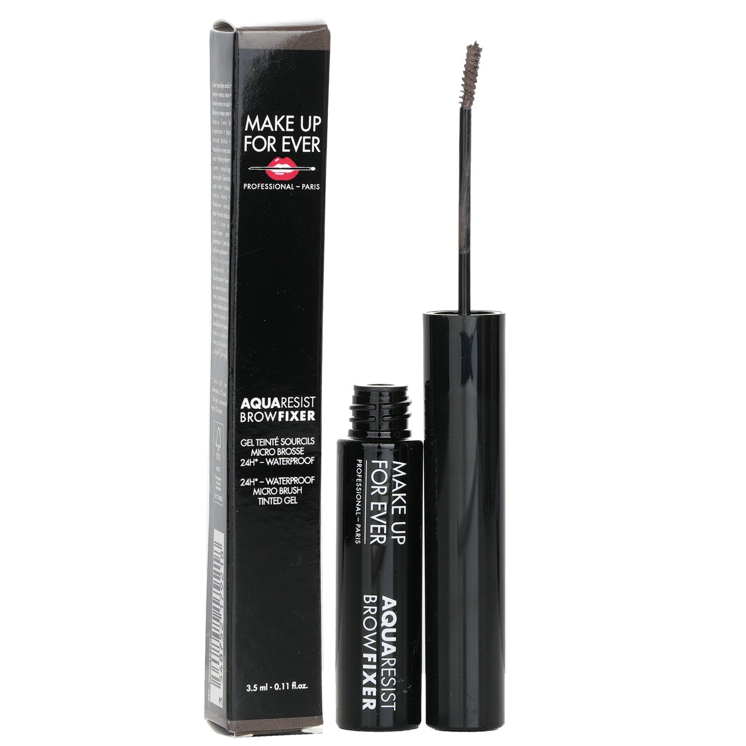 Make Up For Ever Aqua Resist Brow Fixer 24H Waterproof Micro Brush Tinted Gel 3.5ml/0.11oz