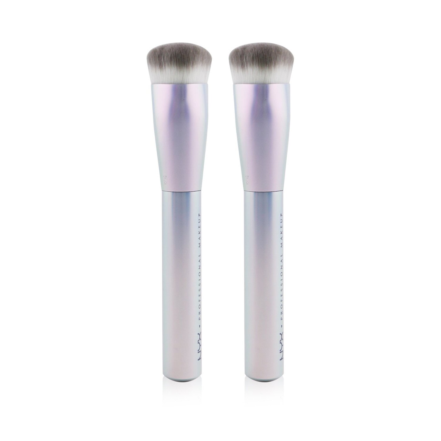 NYX Holographic Halo Sculpting Buffing Brush Duo Pack 2pcs