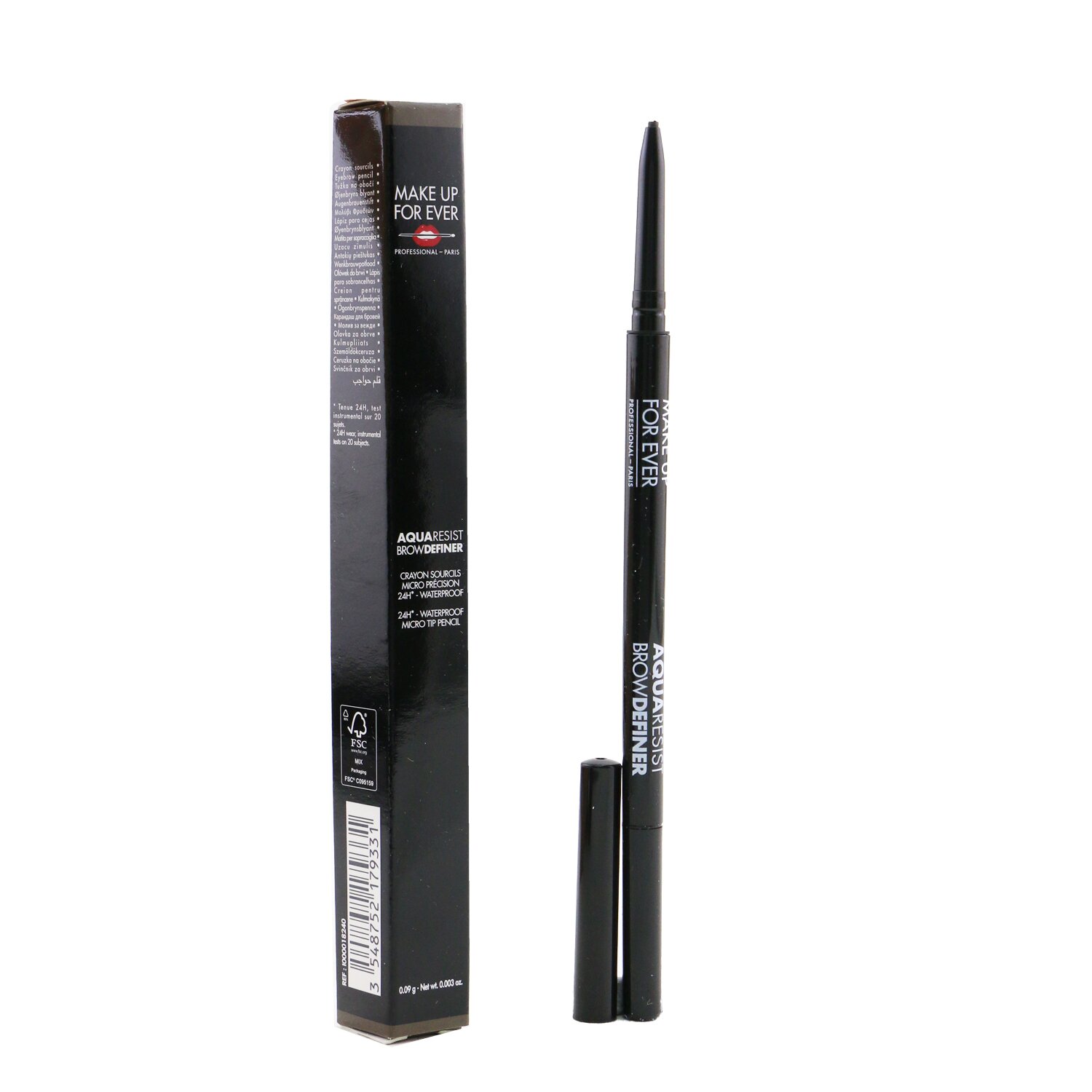 Make Up For Ever Aqua Resist Brow Definer 24H Waterproof Micro Tip Pencil 0.09g/0.003oz