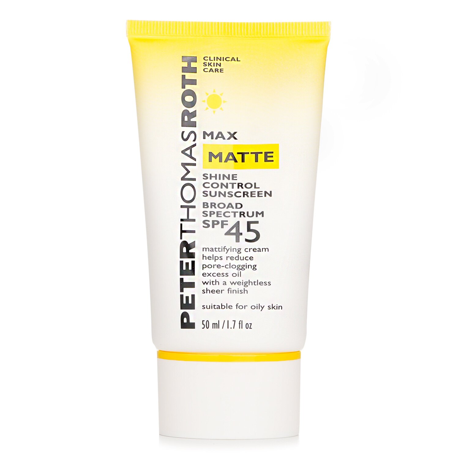 Peter Thomas Roth ครีมกันแดด Max Matte Shine Control Broad Spectrum SPF 45 50ml/1.7oz