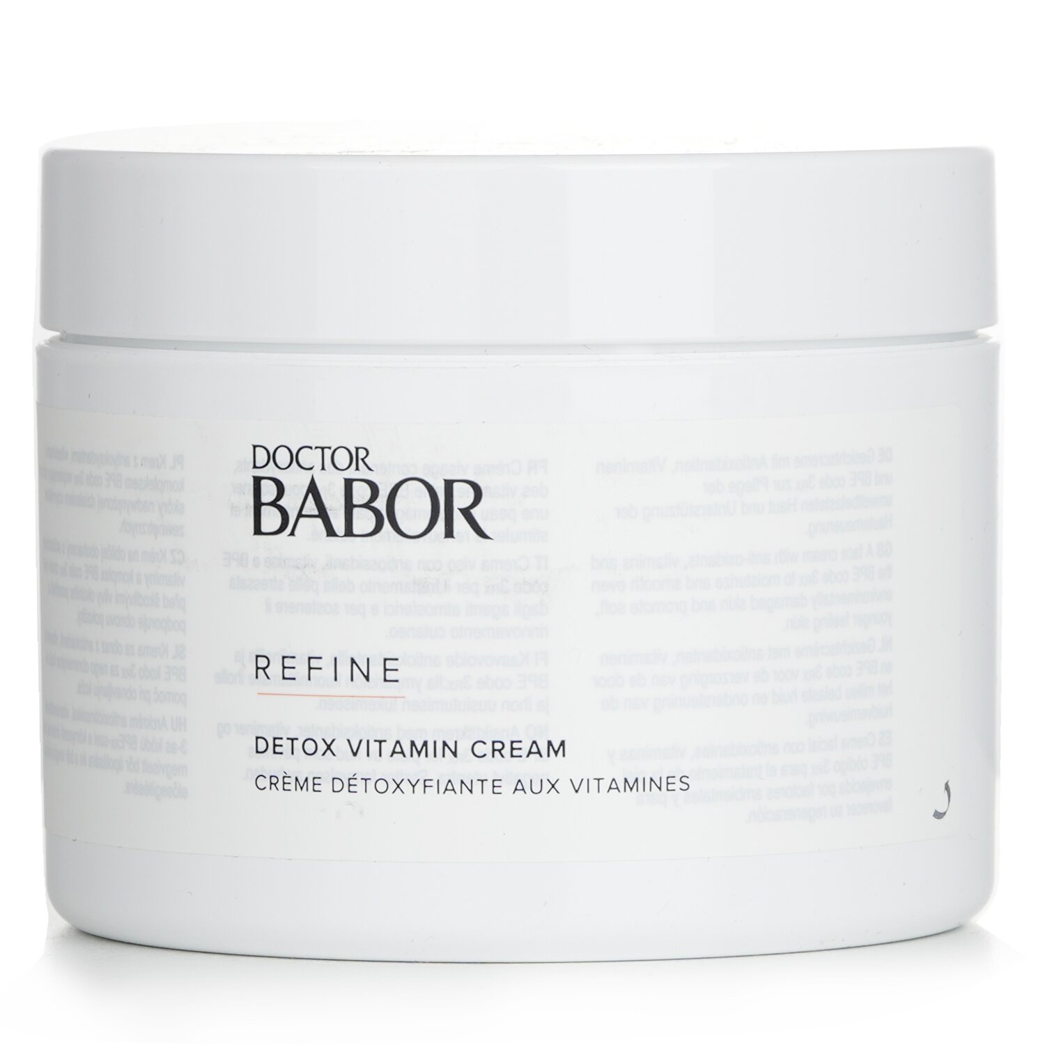 Babor Doctor Babor Refine Detox Vitamin Cream (Salon Size) 200ml/6.76oz