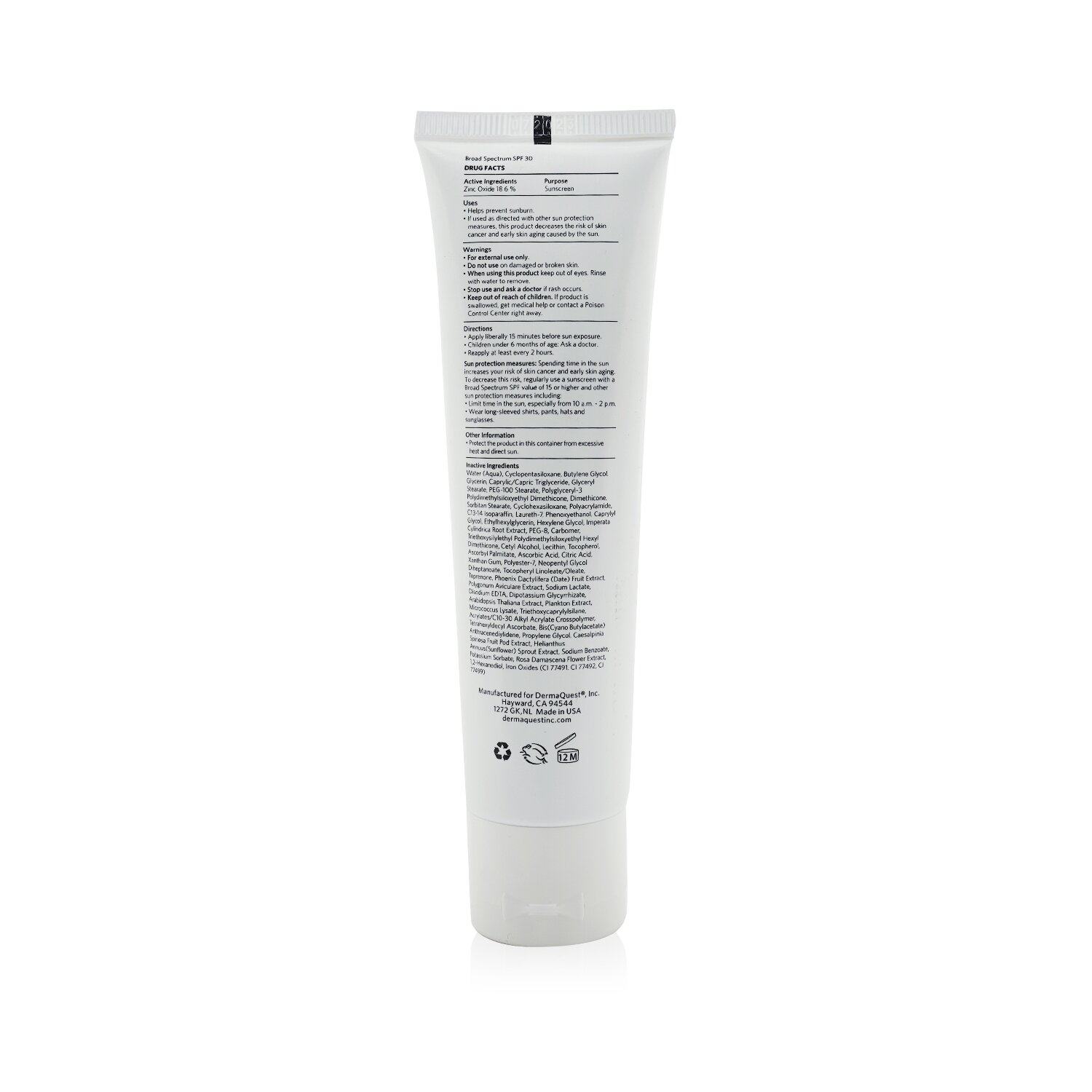 DermaQuest Essentials SheerZinc SPF 30 Tinted - Sunkissed (Box Slightly Damaged) 56.7g/2oz