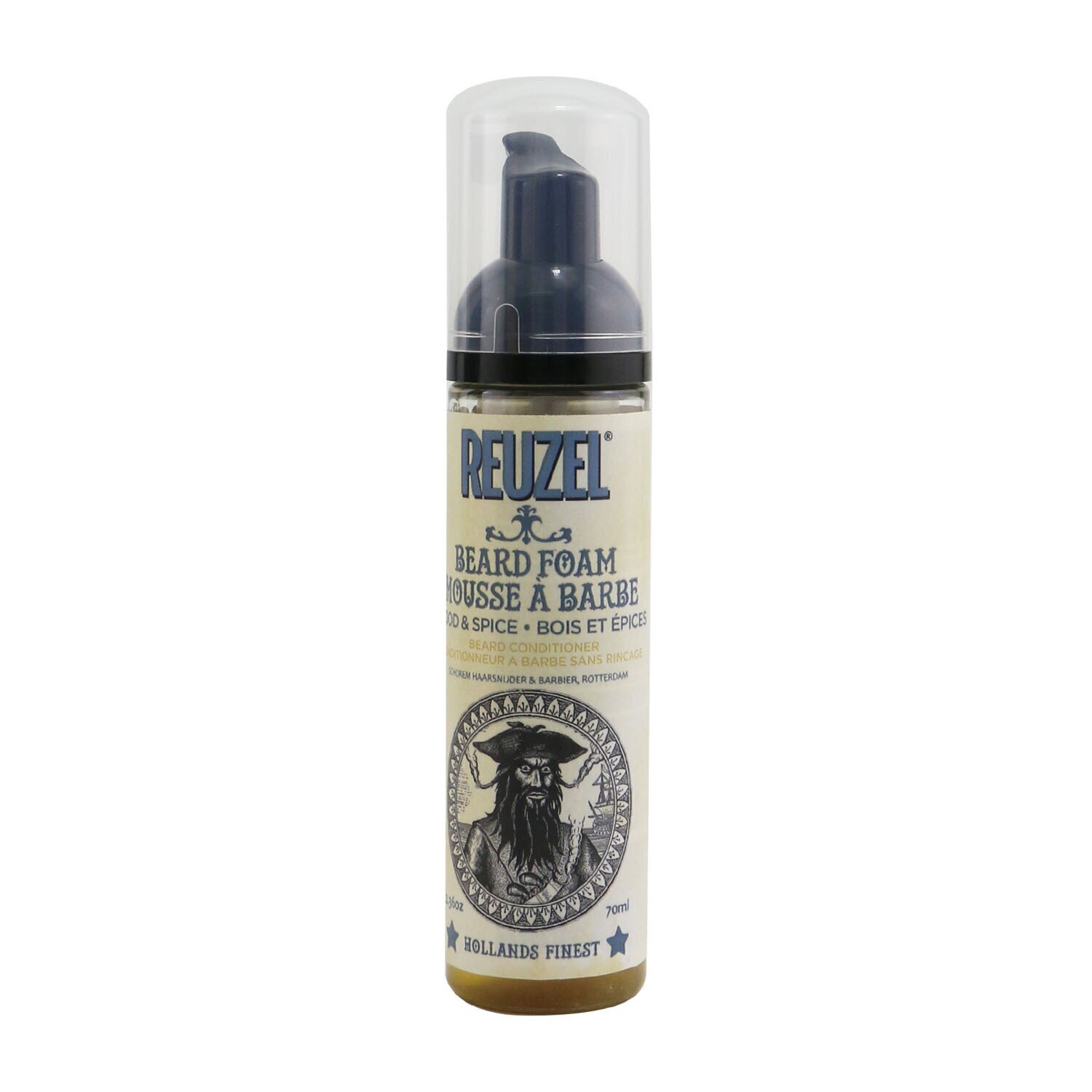 Reuzel Пена для Бороды - Wood & Spice 70ml/2.36oz