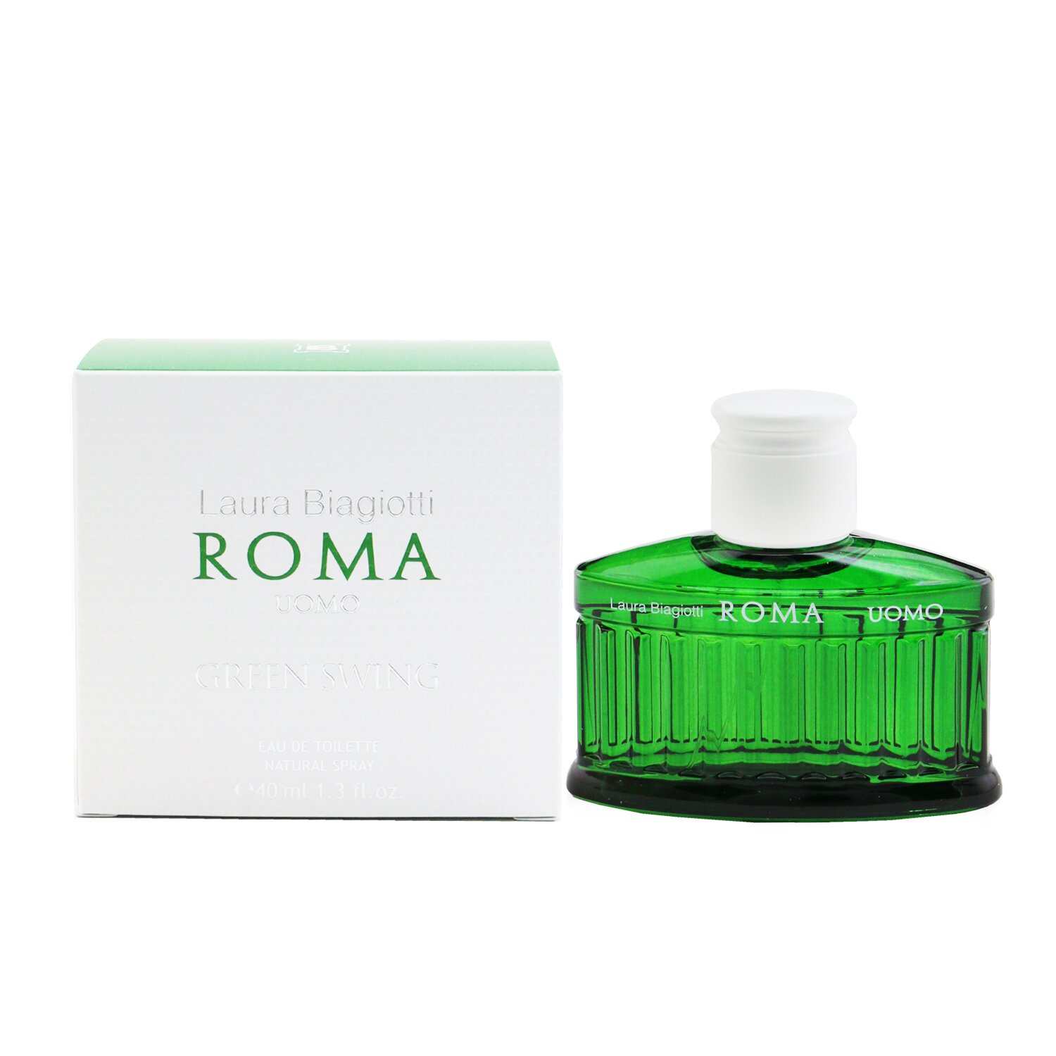 Laura Biagiotti Roma Uomo Green Swing Eau De Toilette Spray 40ml/1.3oz