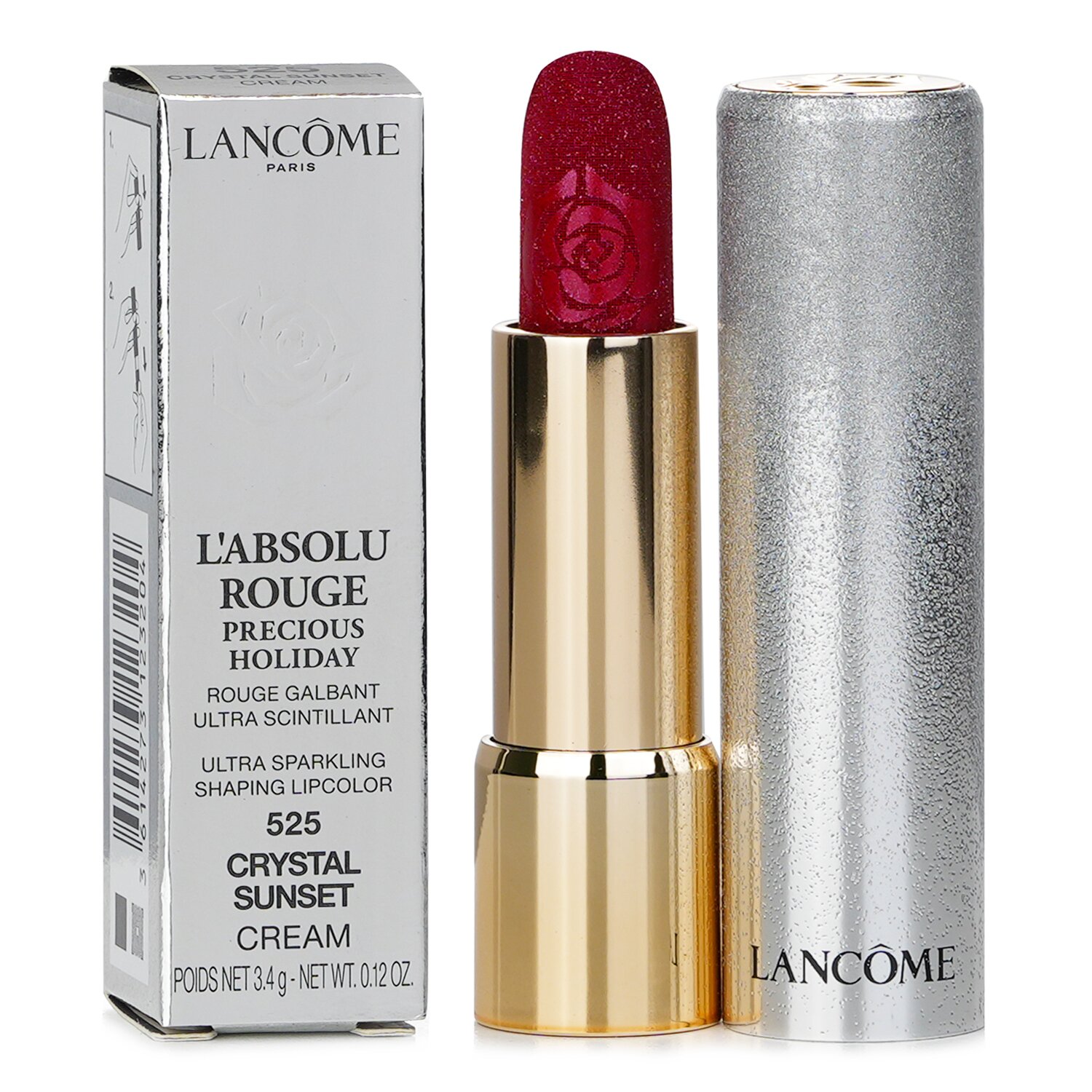 Lancome L' Absolu Rouge Precious Holiday Ultra Sparkling Shaping Lipcolor 3.4g/0.12oz