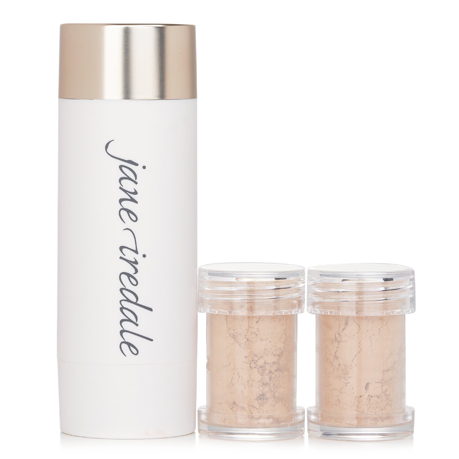 Jane Iredale Amazing Base Loose Mineral Powder SPF 20 Refillable Brush (1x Brush, 2x Refills) 2x2.5g/0.09oz