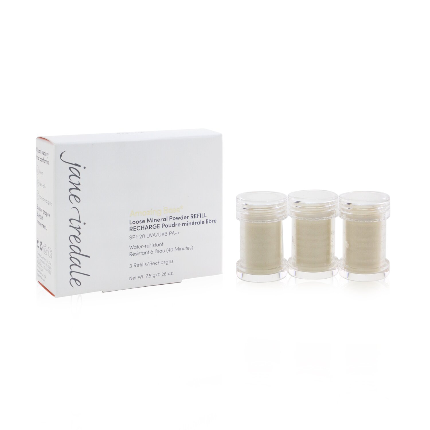 Jane Iredale Amazing Base Loose Mineral Powder SPF 20 Refill 3x2.5g/0.09oz