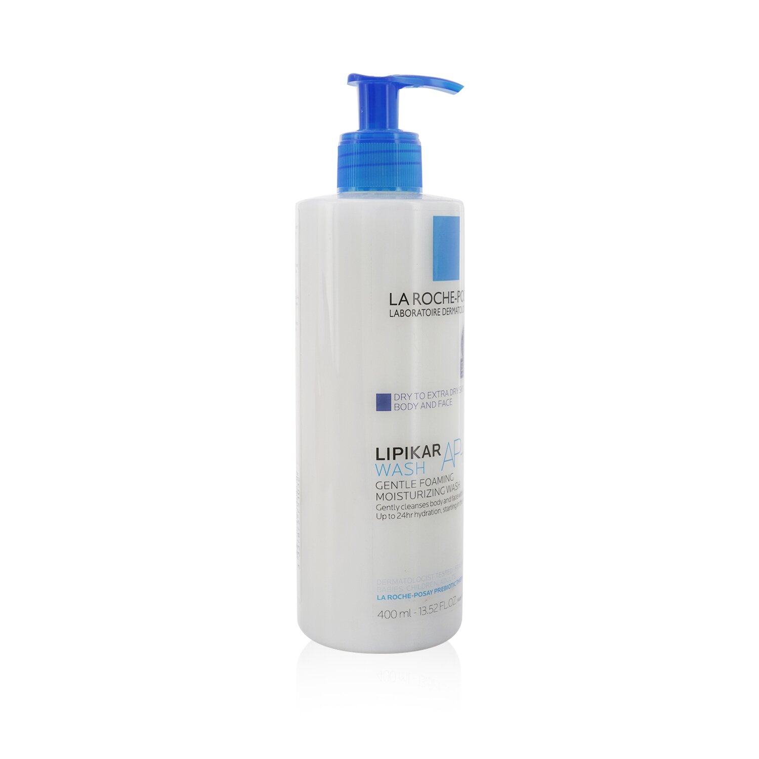 La Roche Posay Lipikar AP+ Wash Gentle Foaming Mositurizing Wash - For Face & Body 400ml/13.52oz