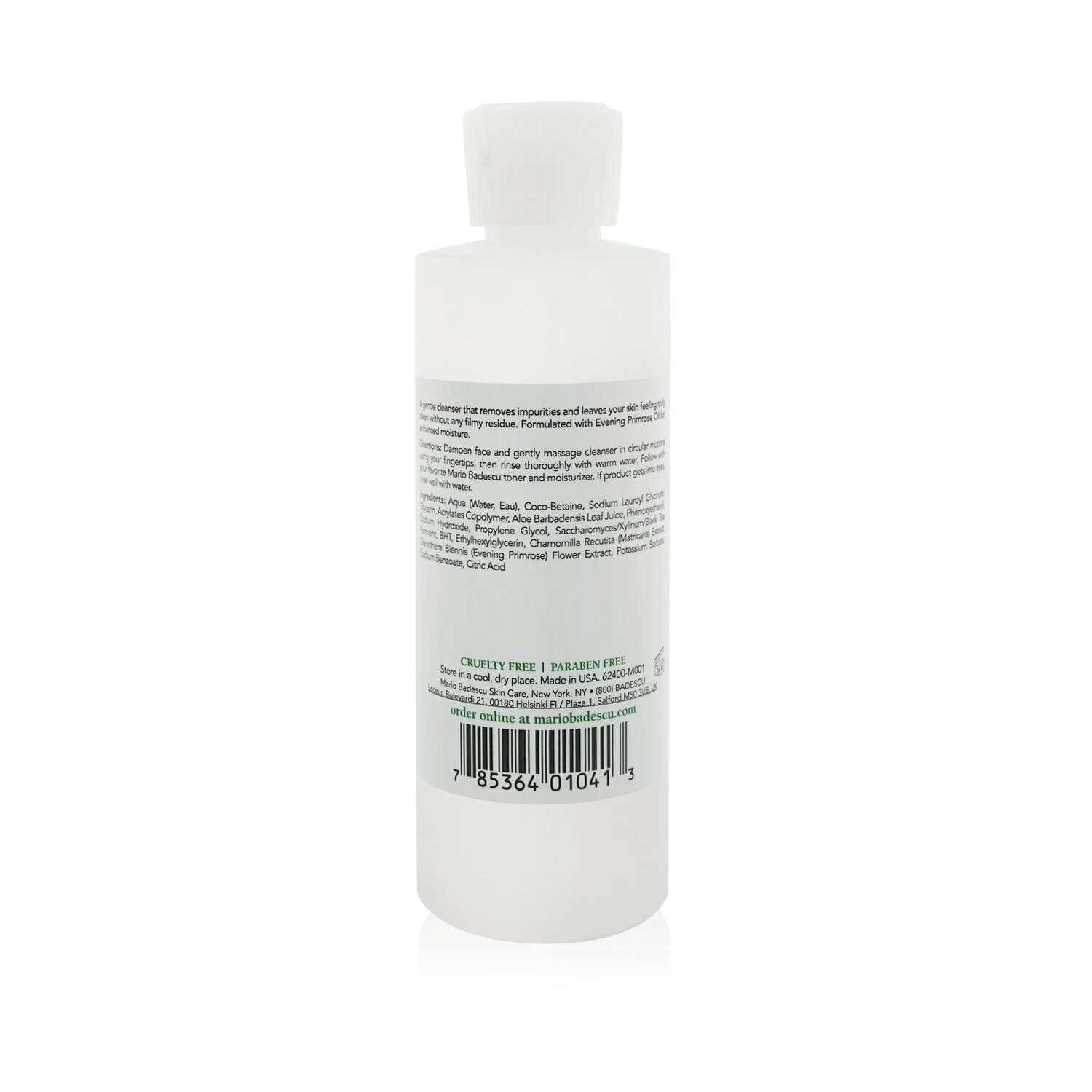 Mario Badescu Gentle Foaming Cleanser - For All Skin Types 177ml/6oz
