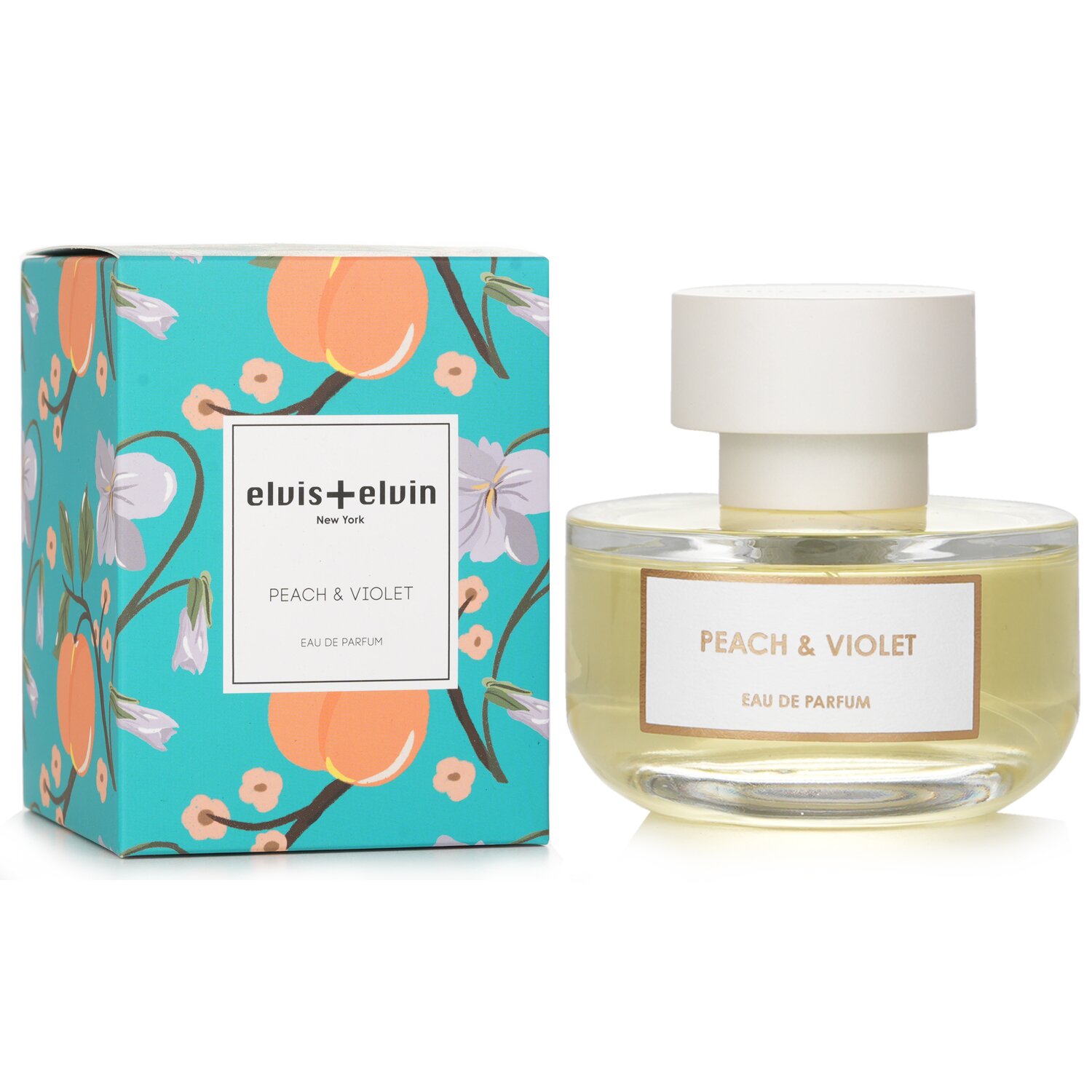 Elvis + Elvin Peach & Violet Eau De Parfum Spray 48ml/1.6oz