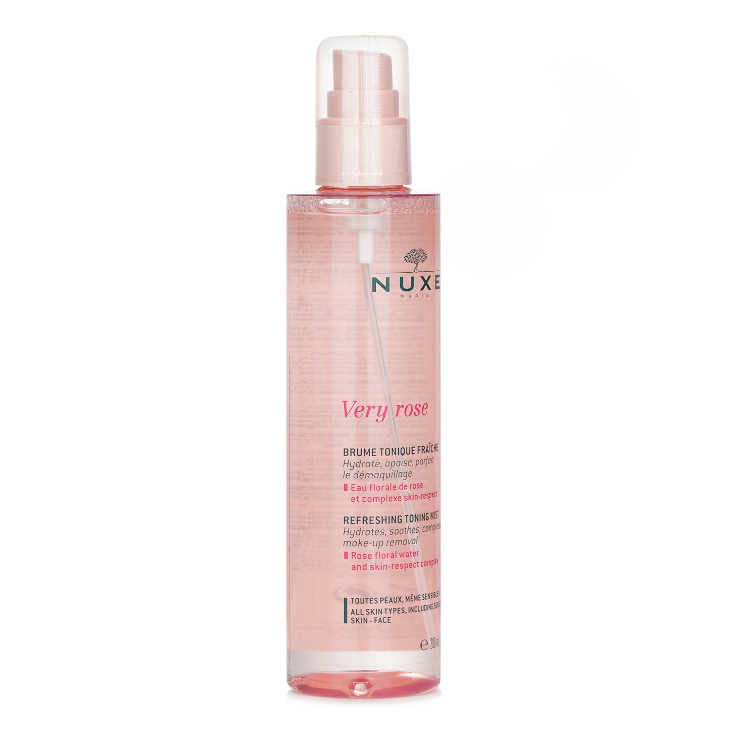 Nuxe Bardzo różana odświeżająca mgiełka tonizująca 200ml/6.7oz