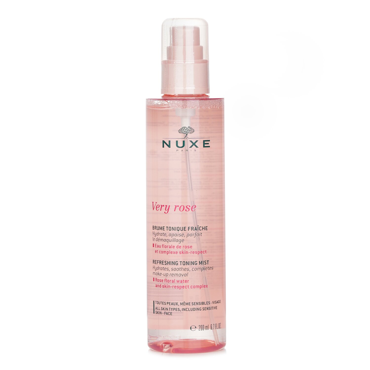 Nuxe Bardzo różana odświeżająca mgiełka tonizująca 200ml/6.7oz
