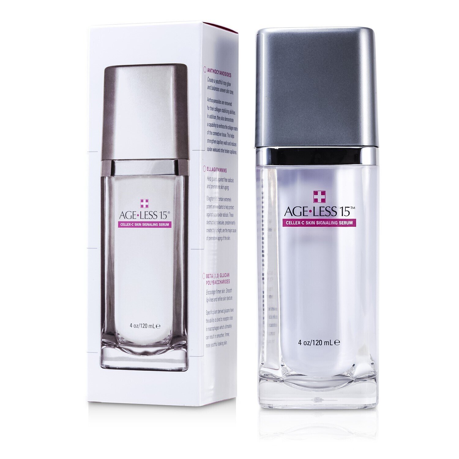 Cellex-C Age Less 15 Skin Signaling Serum (Exp. Date: 07/2022) 120ml/4oz