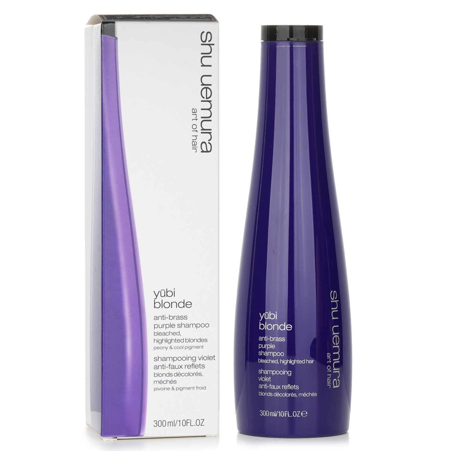 Shu Uemura Yubi Blonde Anti-Brass Purple Shampoo - Bleached, Highlighted Blondes 300ml/10oz
