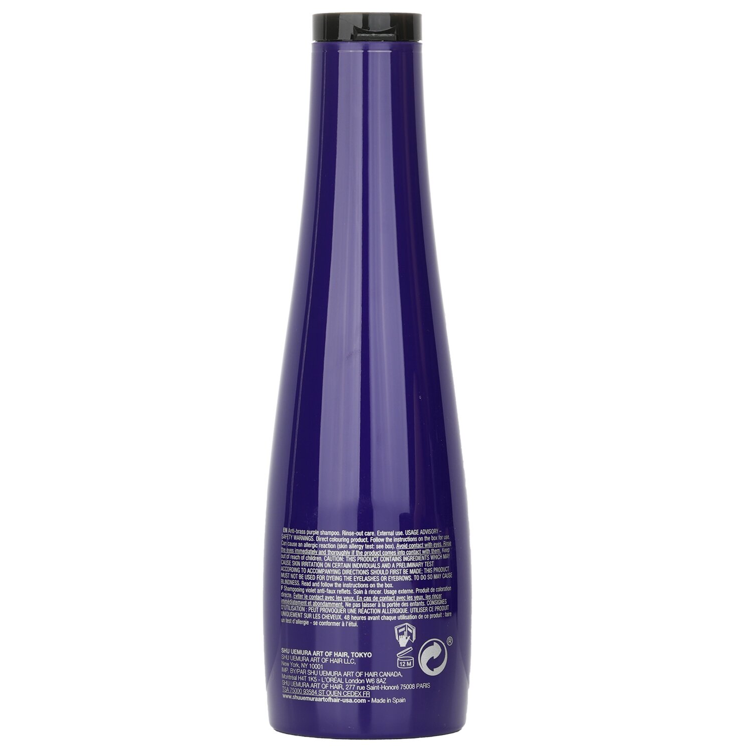 Shu Uemura Yubi Blonde Anti-Brass Purple Shampoo - Bleached, Highlighted Blondes 300ml/10oz