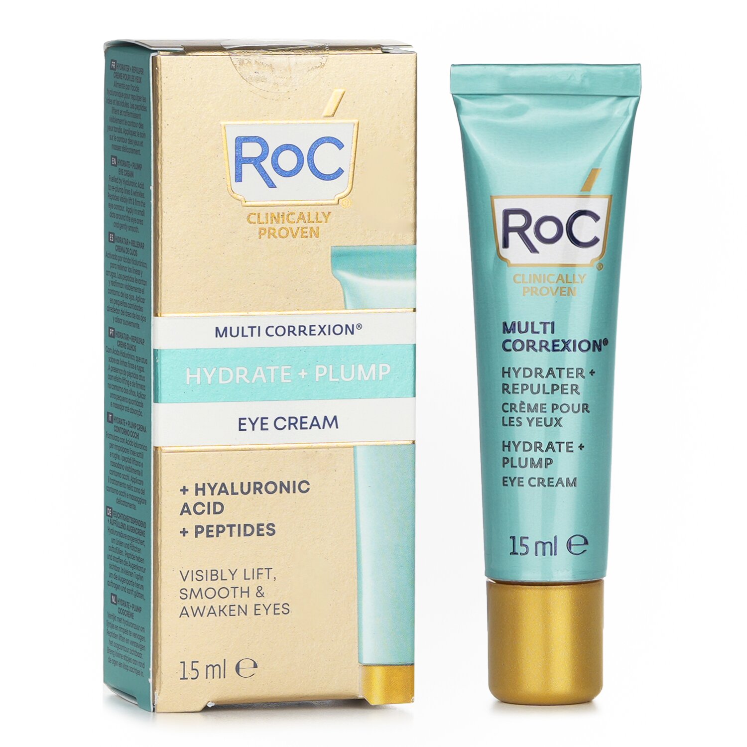 ROC Multi Correxion Hydrate + Plump Oční krém 15ml/0.5oz