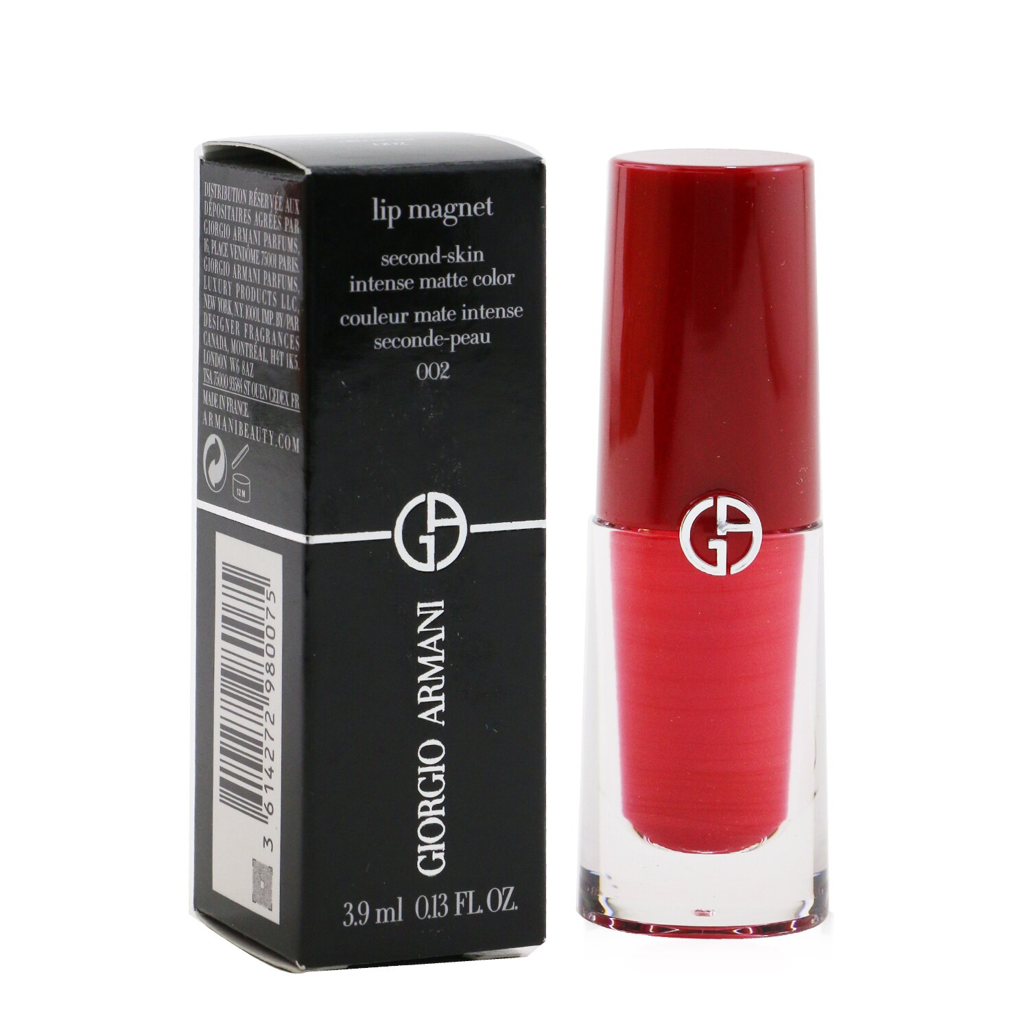Giorgio Armani Lip Magnet Second Skin Intense Matte Color 3.9ml/0.13oz