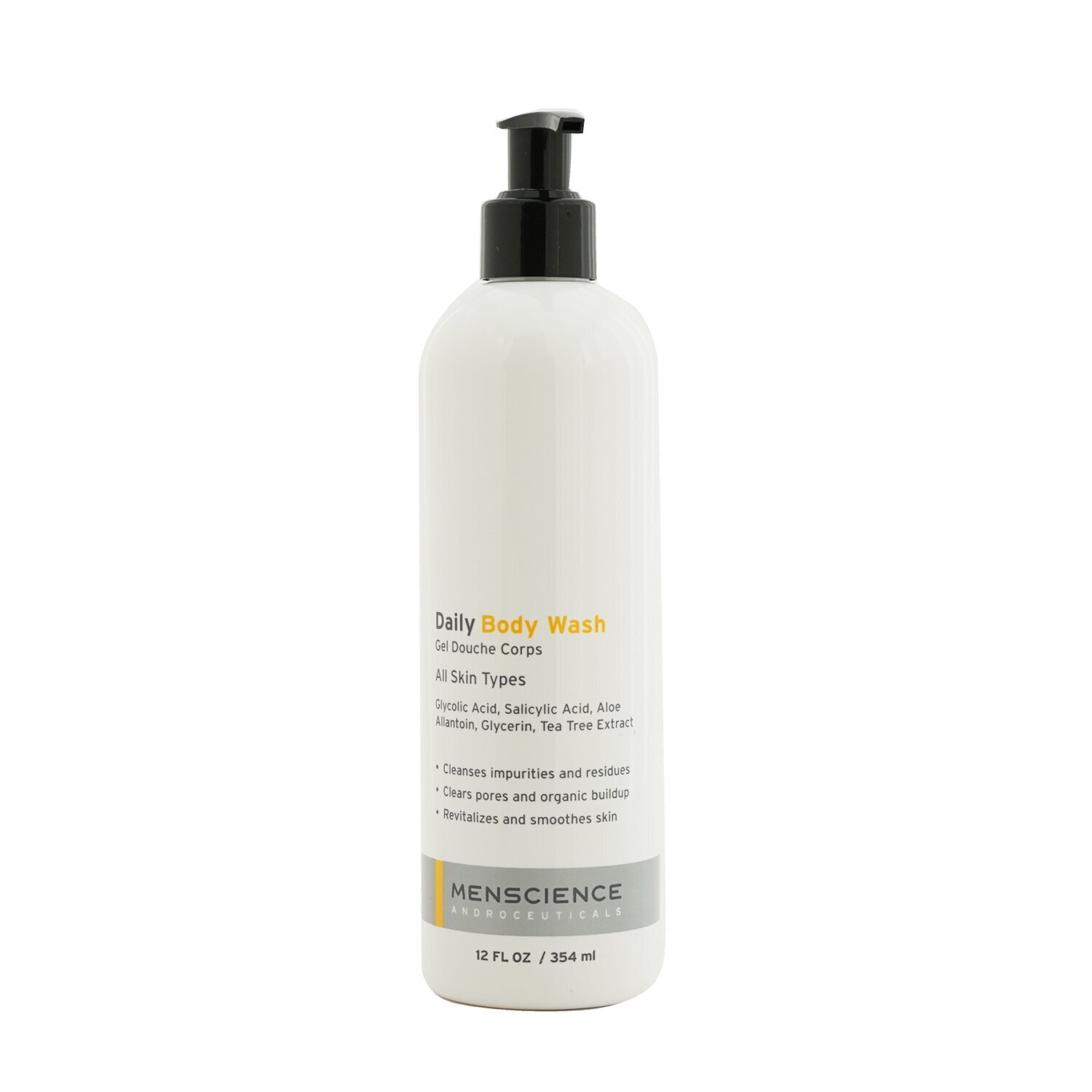 Menscience Ежедневный Гель для Душа 354ml/12oz