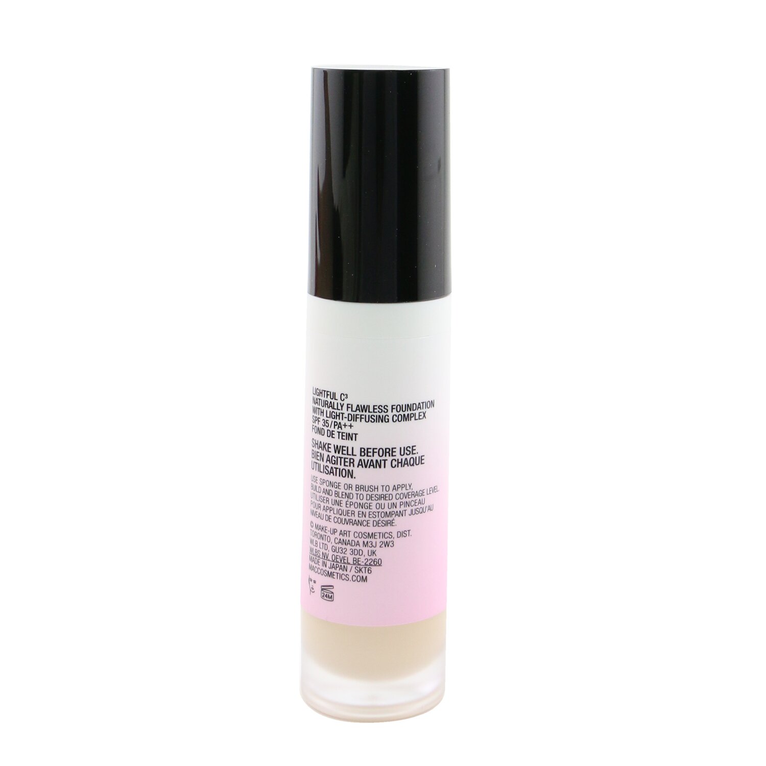 MAC Lightful C³ Naturally Flawless Foundation SPF 35 30ml/1oz