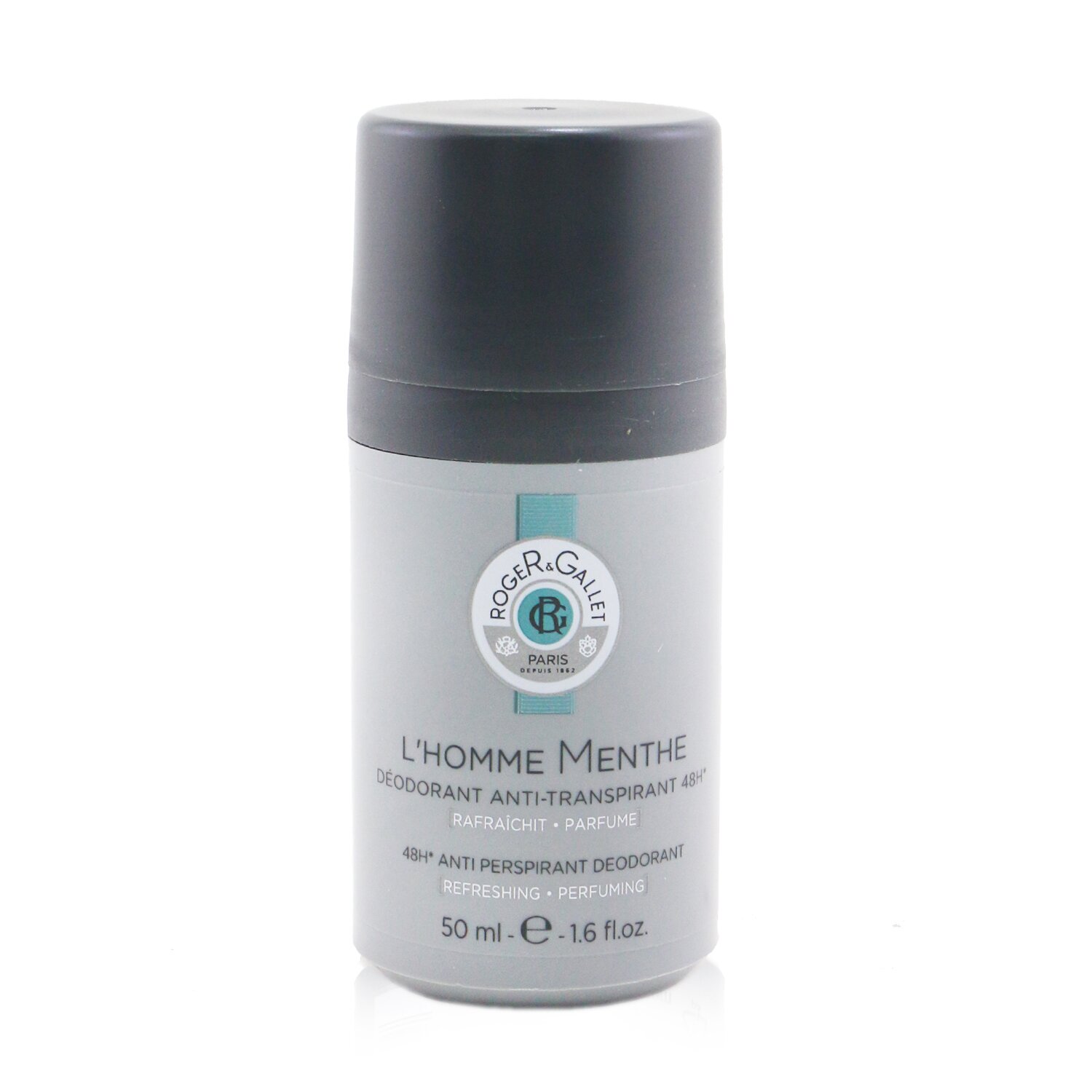Roger & Gallet L'Homme Menthe 48H Anti Perspirant Deodorant Roll On 50ml/1.6oz