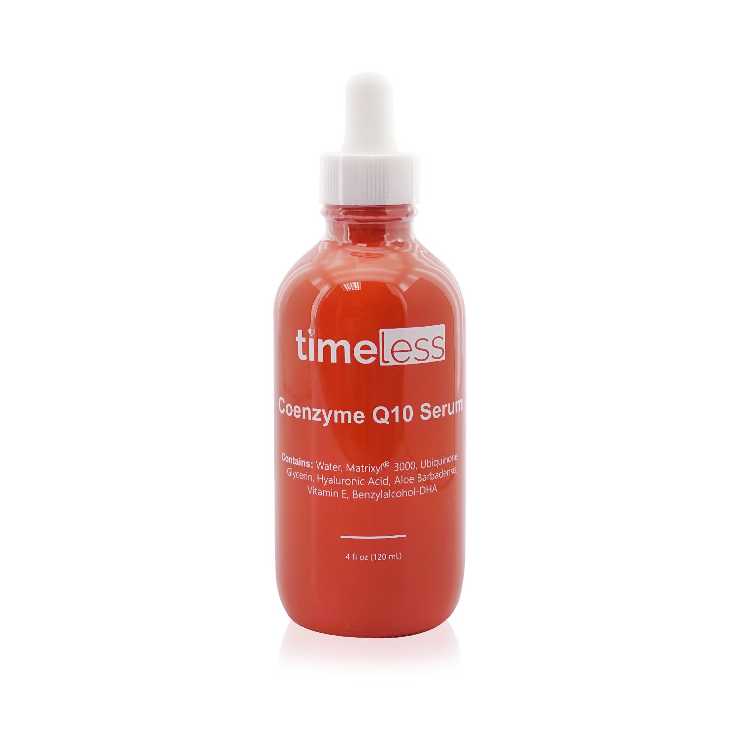 Timeless Skin Care 時光永恆 輔酶 Q10 精華 + 五勝肽 3000 + 透明質酸（盒輕微破損） 120ml/4oz