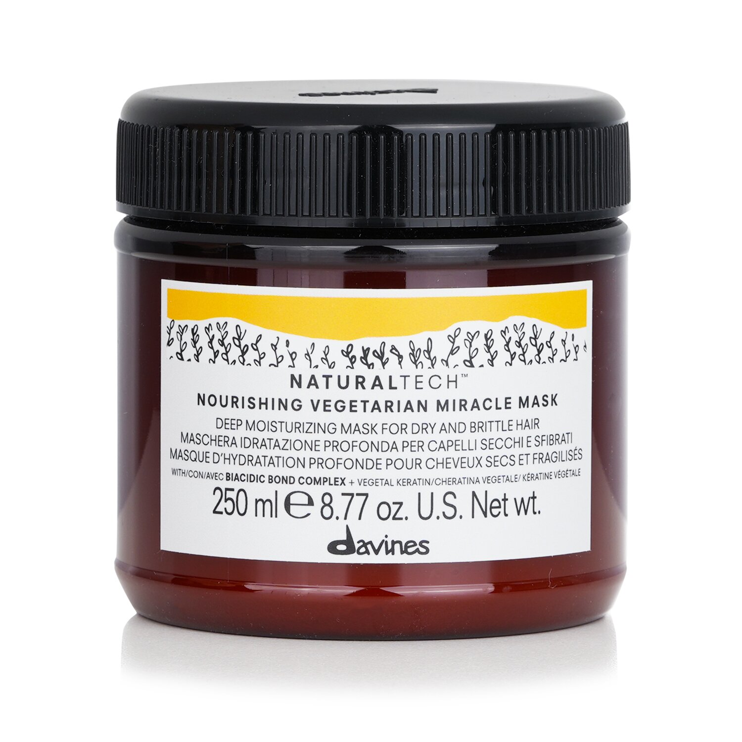 Davines Naturaltech Nourishing Vegetarian Miracle Mask (For Brittle Hair) 250ml/8.77oz
