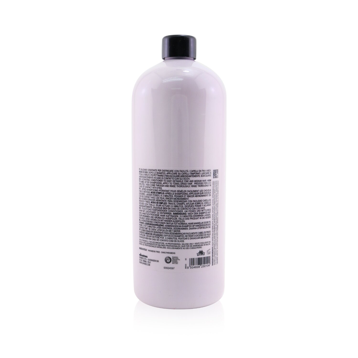 Davines Your Hair Assistant Prep Mild Cream Conditioner (For Fine to Medium Hair) 900ml/30.43oz