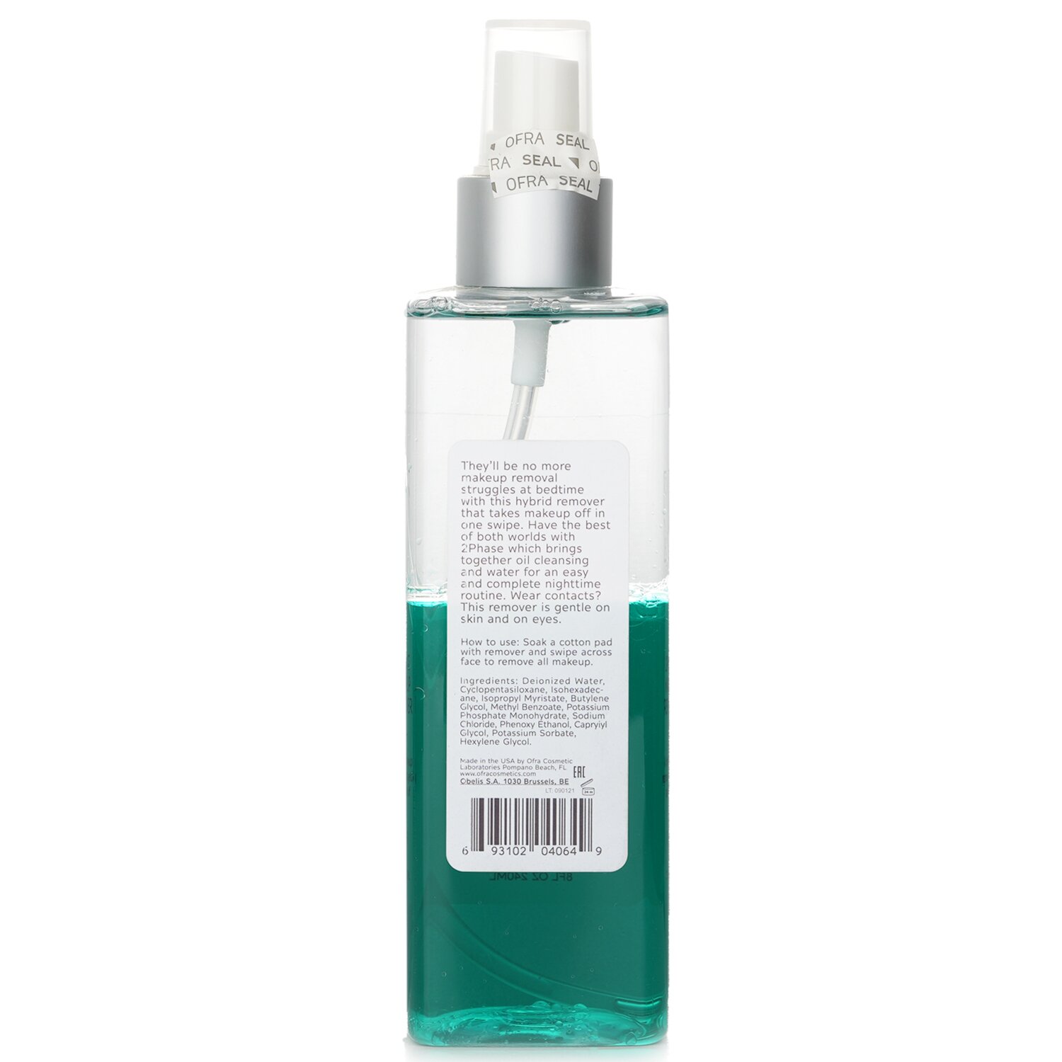 OFRA Cosmetics 2fázový odstraňovač make-upu 240ml/8oz