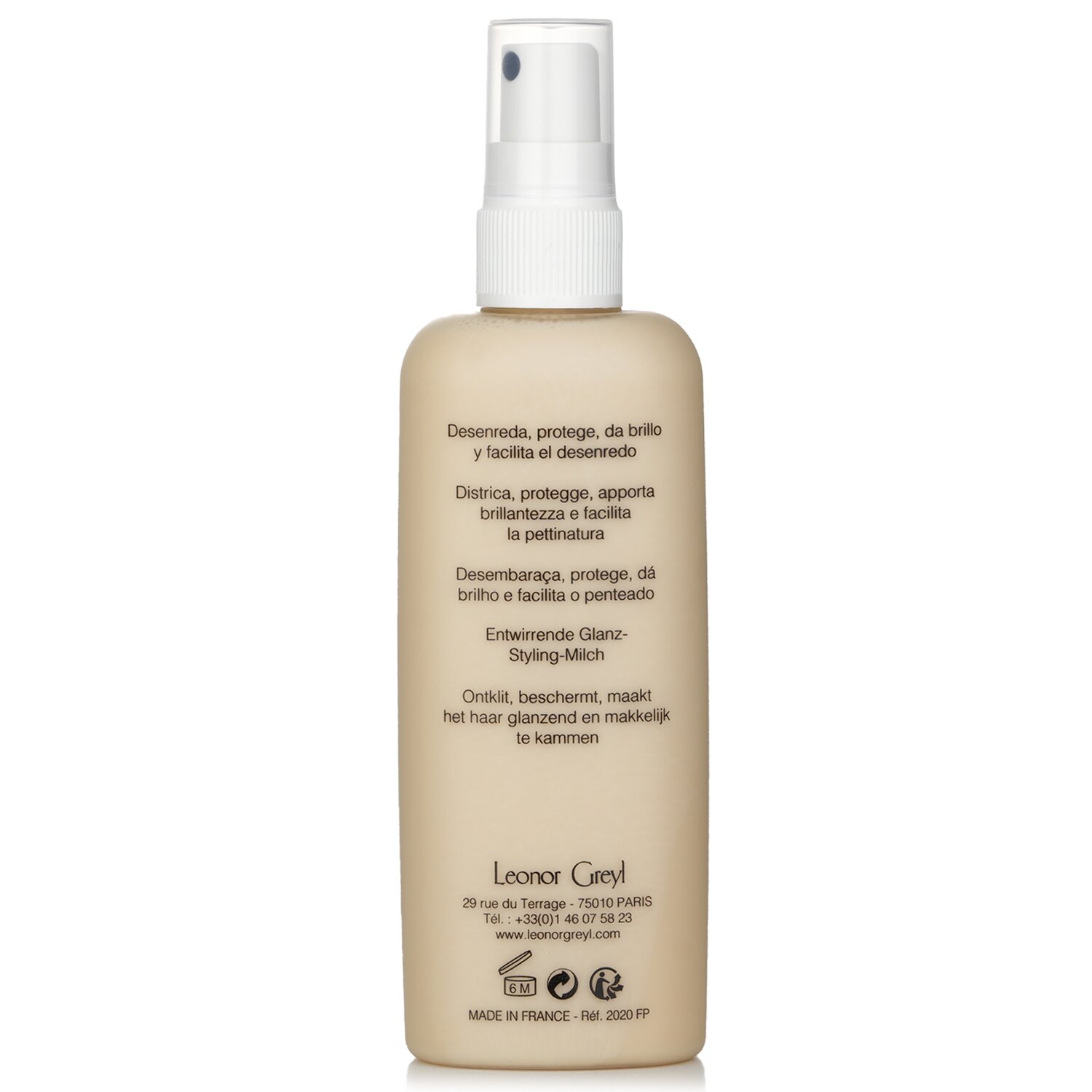 Leonor Greyl Lait Luminescence Bi-Phase Heat Protecting Detangling Milk For Very Dry, Thick Or Frizzy Hair 150ml/5oz