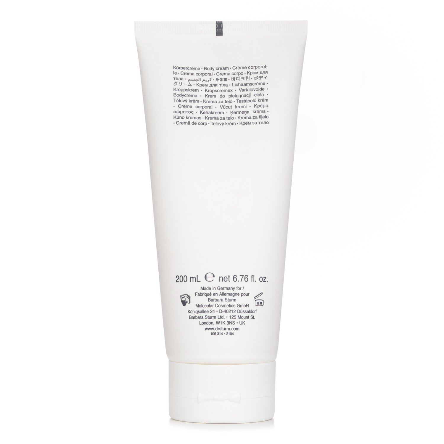 Dr. Barbara Sturm Anti-Aging Body Cream 200ml/6.76oz