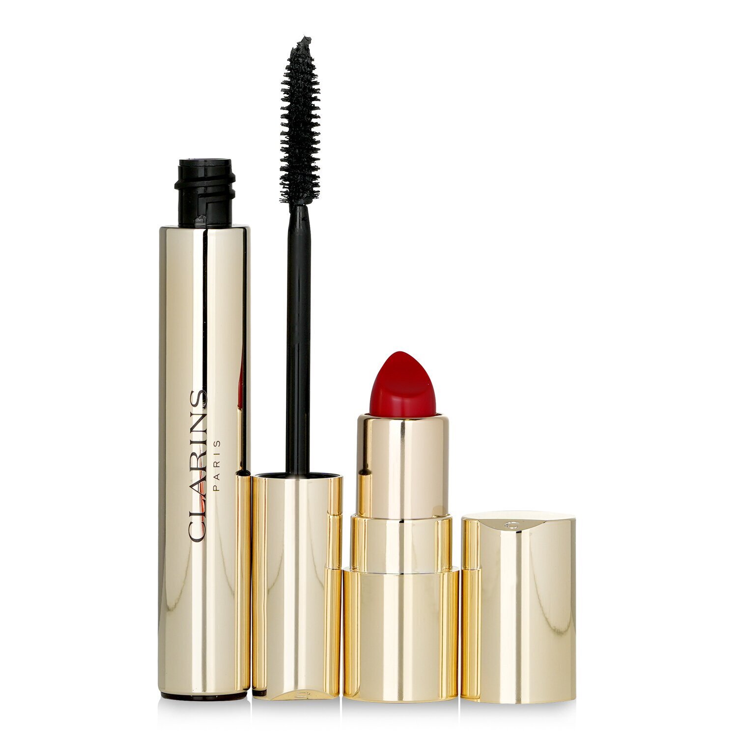 Clarins Supra Volume Mascara + Joli Rouge Set 2pcs
